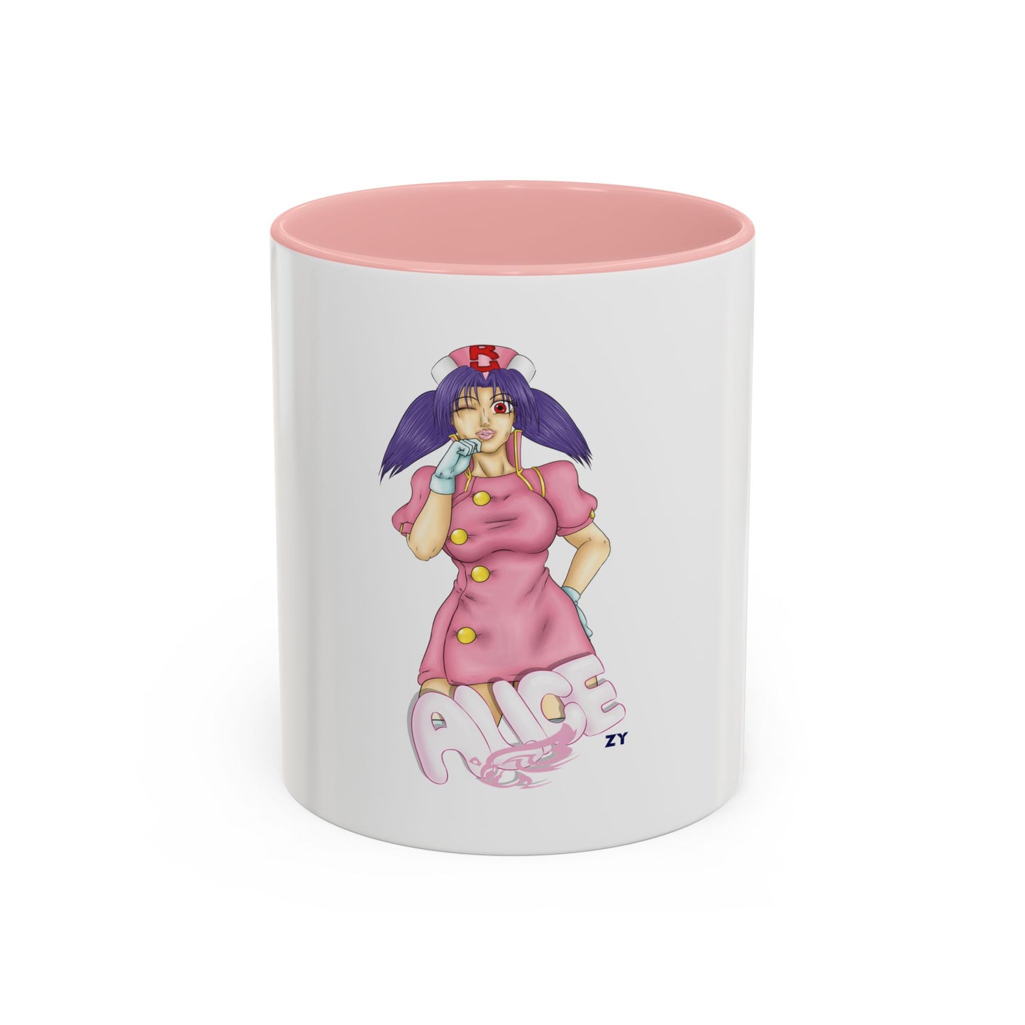BR Nurse Alice Two-Tone Coffee Mugs, 15oz