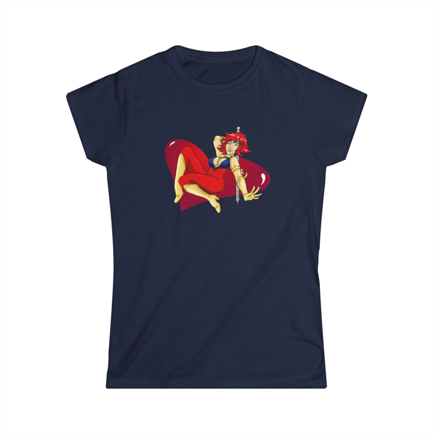 Cutey Honey Soft Style Ladies Tee
