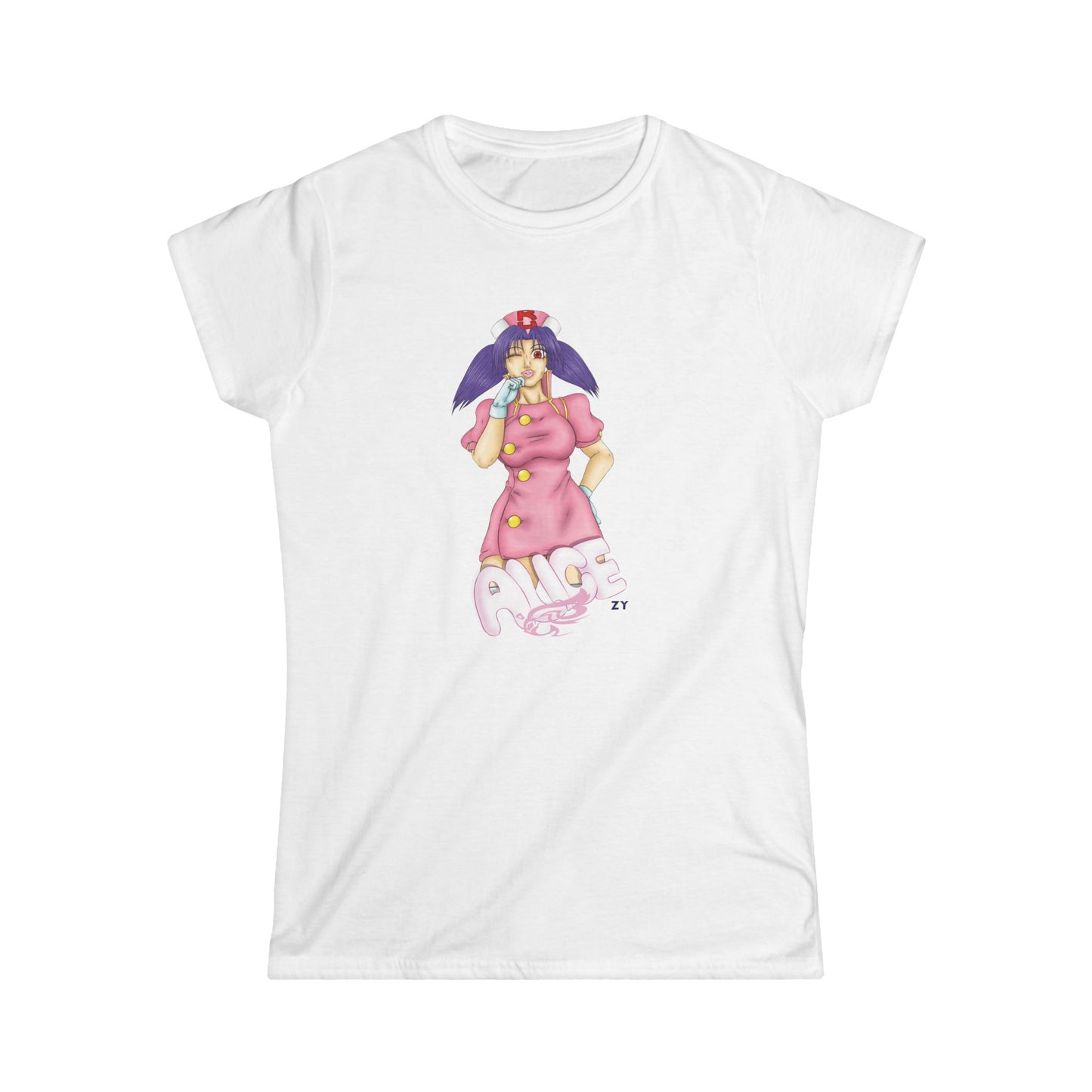 BR Nurse Alice Soft Style Ladies Tee