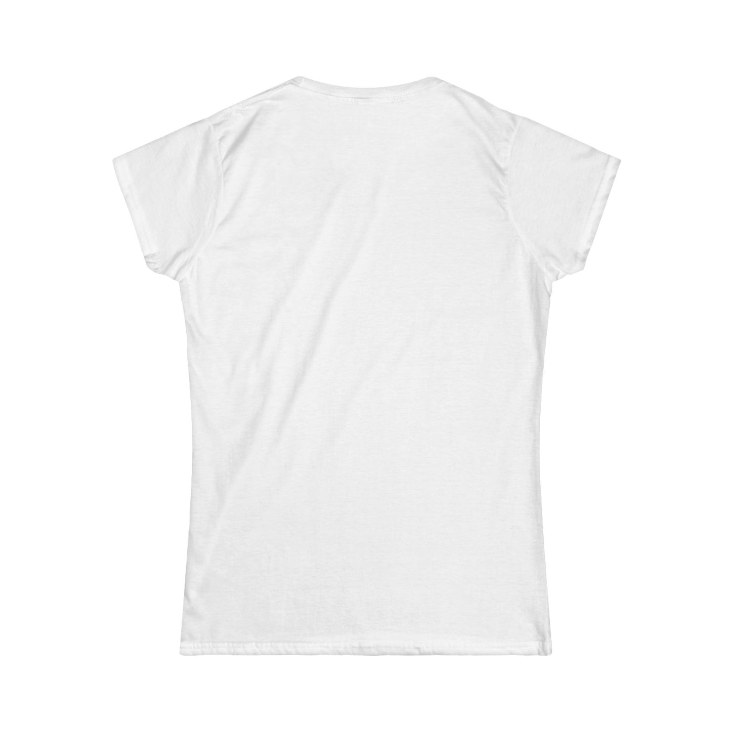 Cute Cat Girl Soft Style Ladies Tee