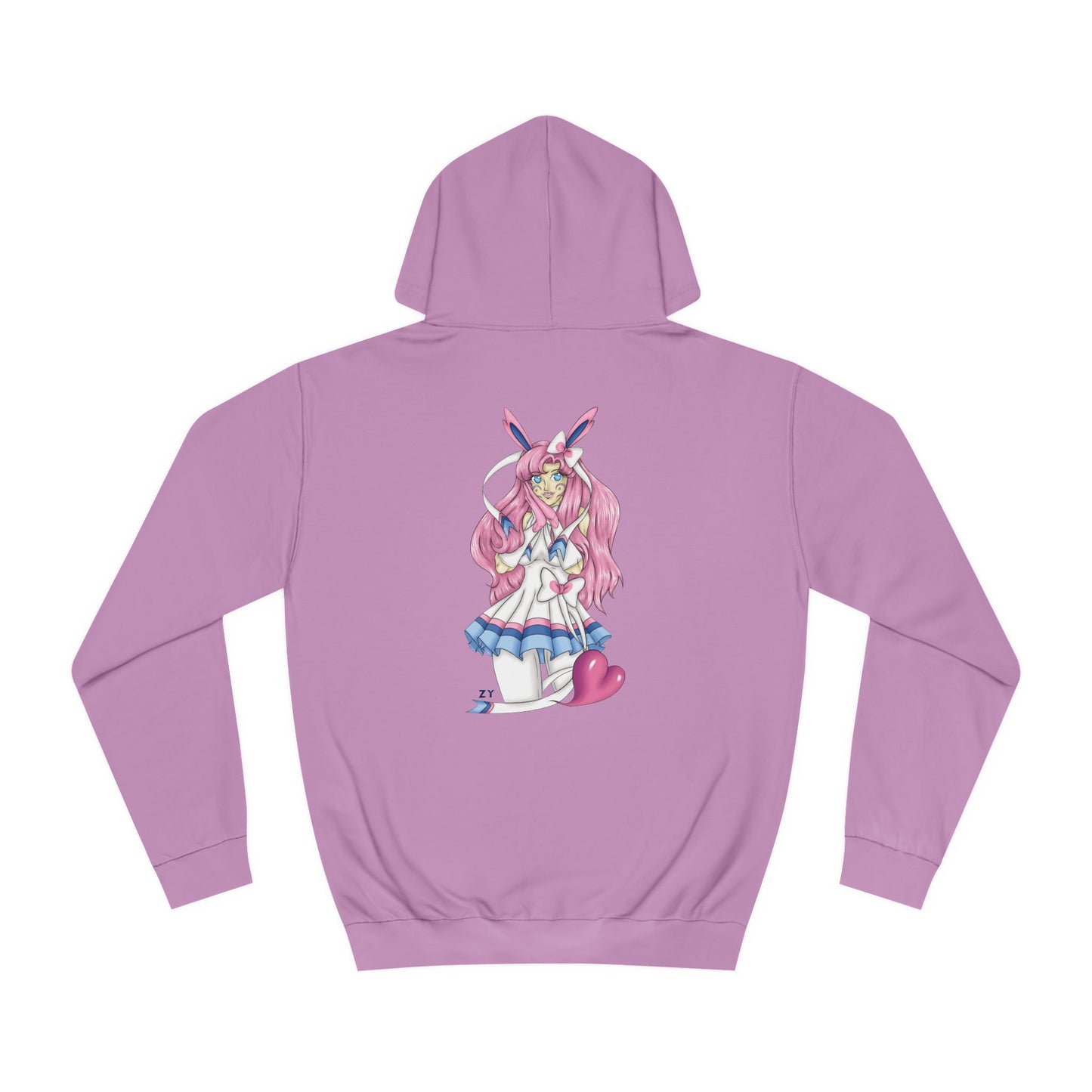 Sylve Girl Kawaii Interpretive Character Print Unisex Hoodie