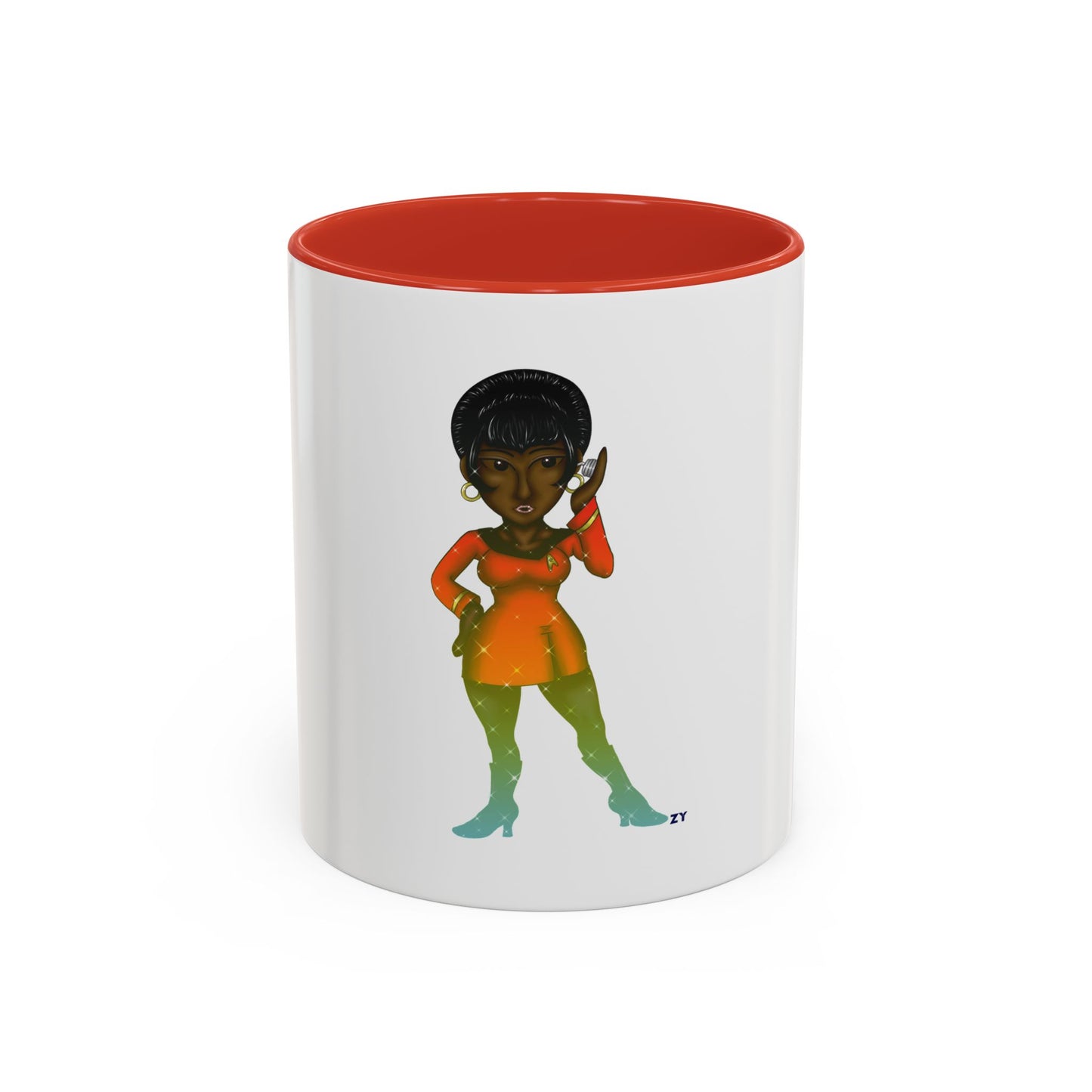 Lt. Uhura Two-Tone Coffee Mugs, 15oz