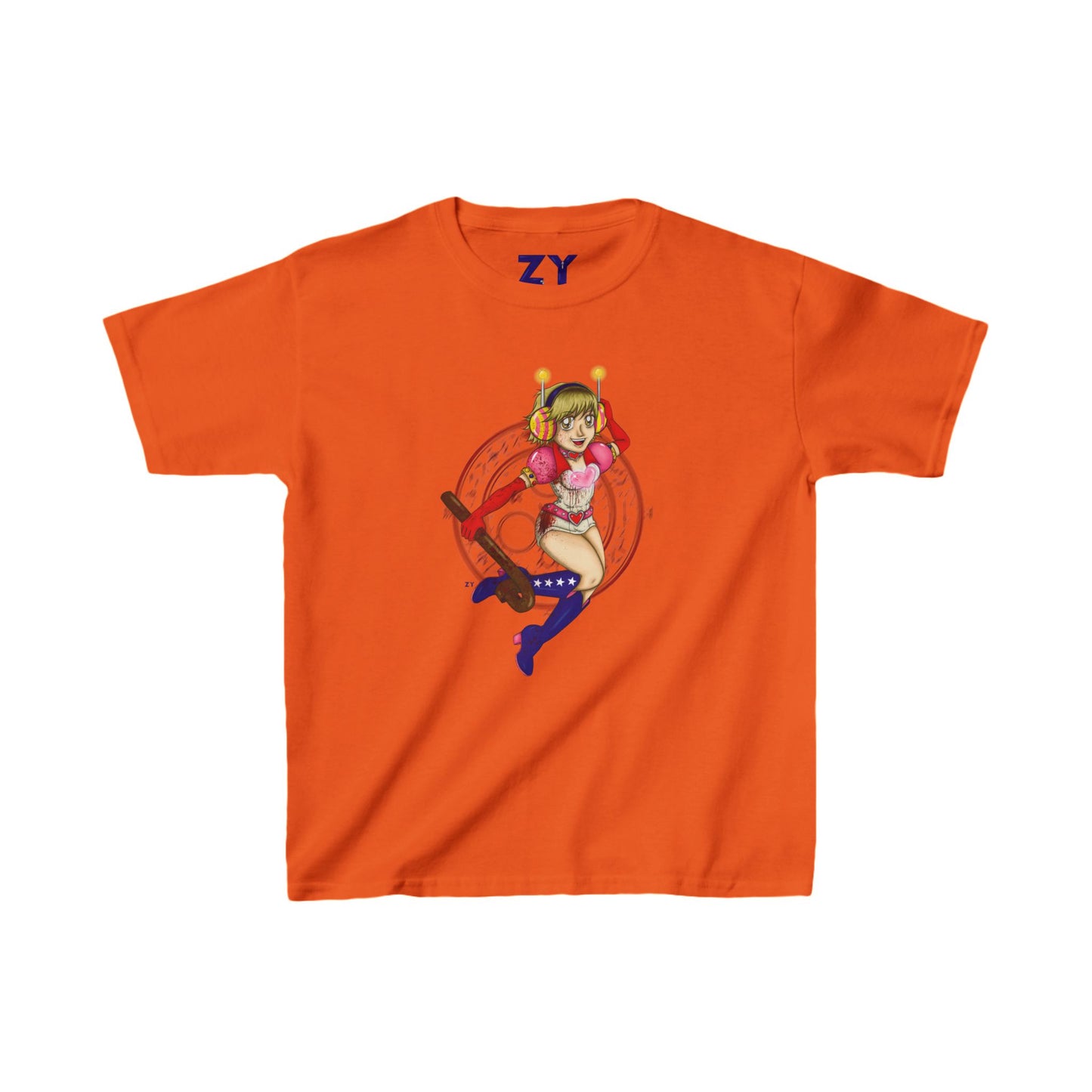 SH3 SD Princess Heart Heather Kid's Fine Jersey Tee