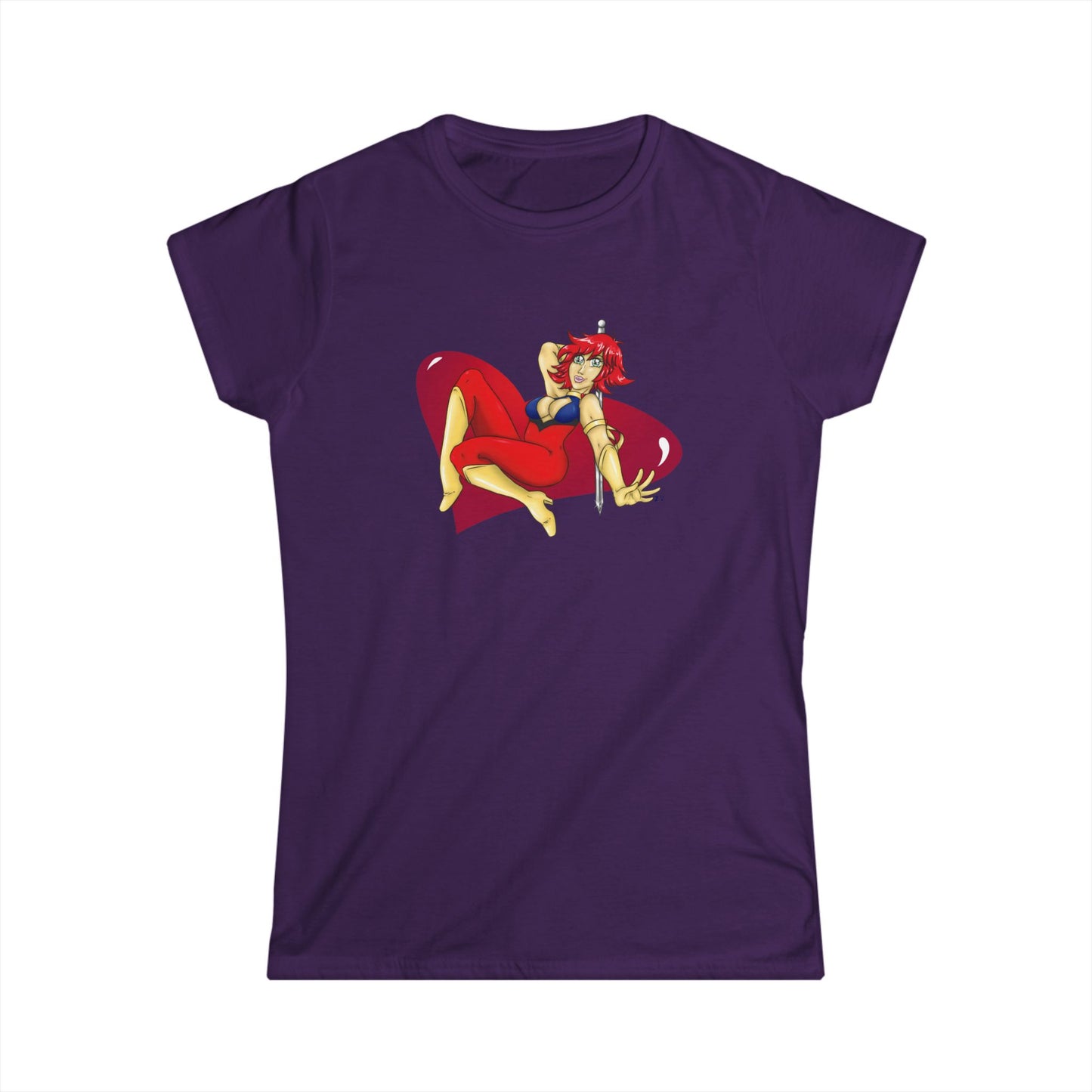 Cutey Honey Soft Style Ladies Tee