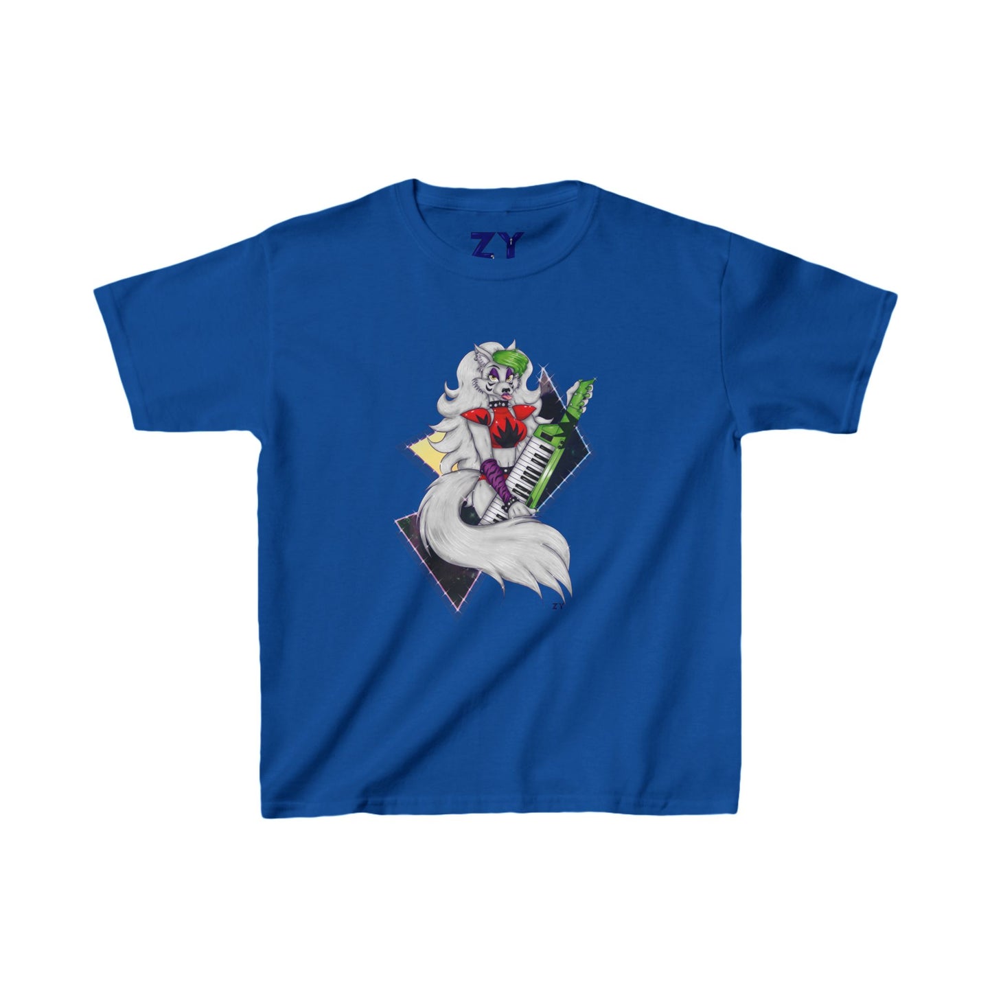 Roxy Rockstar Character Print Kid's Fine Jersey Tee