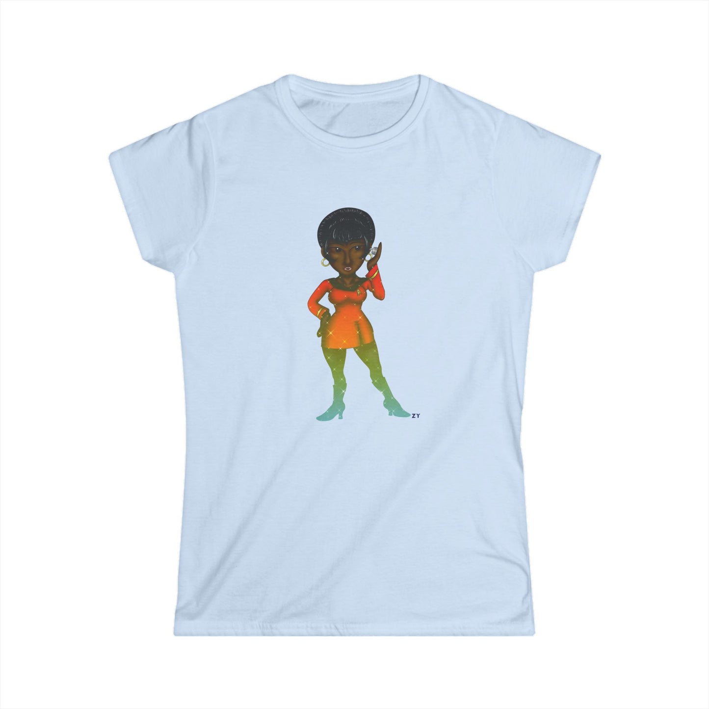Lt. Uhura Soft Style Ladies Tee