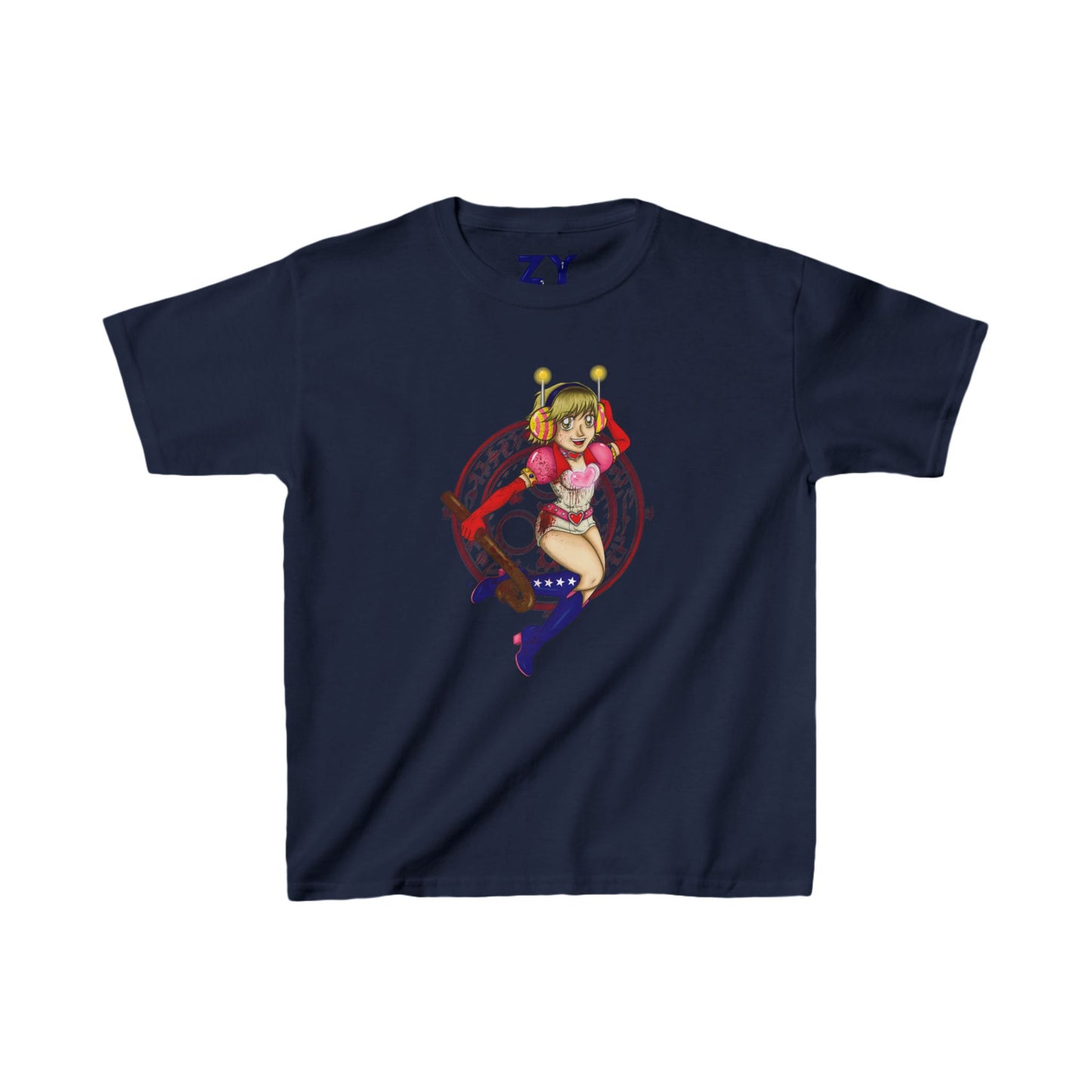 SH3 SD Princess Heart Heather Kid's Fine Jersey Tee