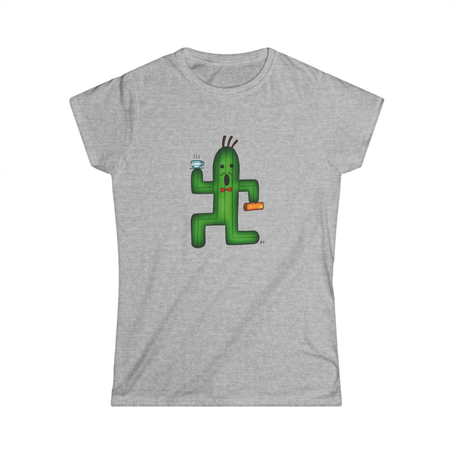 Cactaur Soft Style Ladies Tee