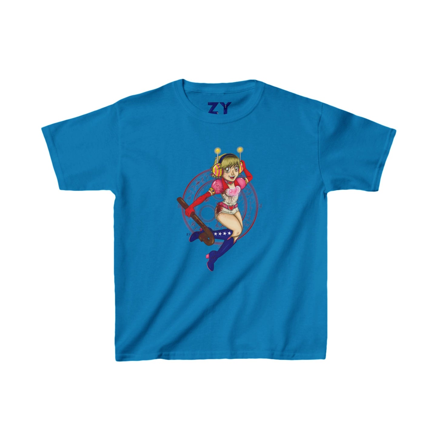 SH3 SD Princess Heart Heather Kid's Fine Jersey Tee