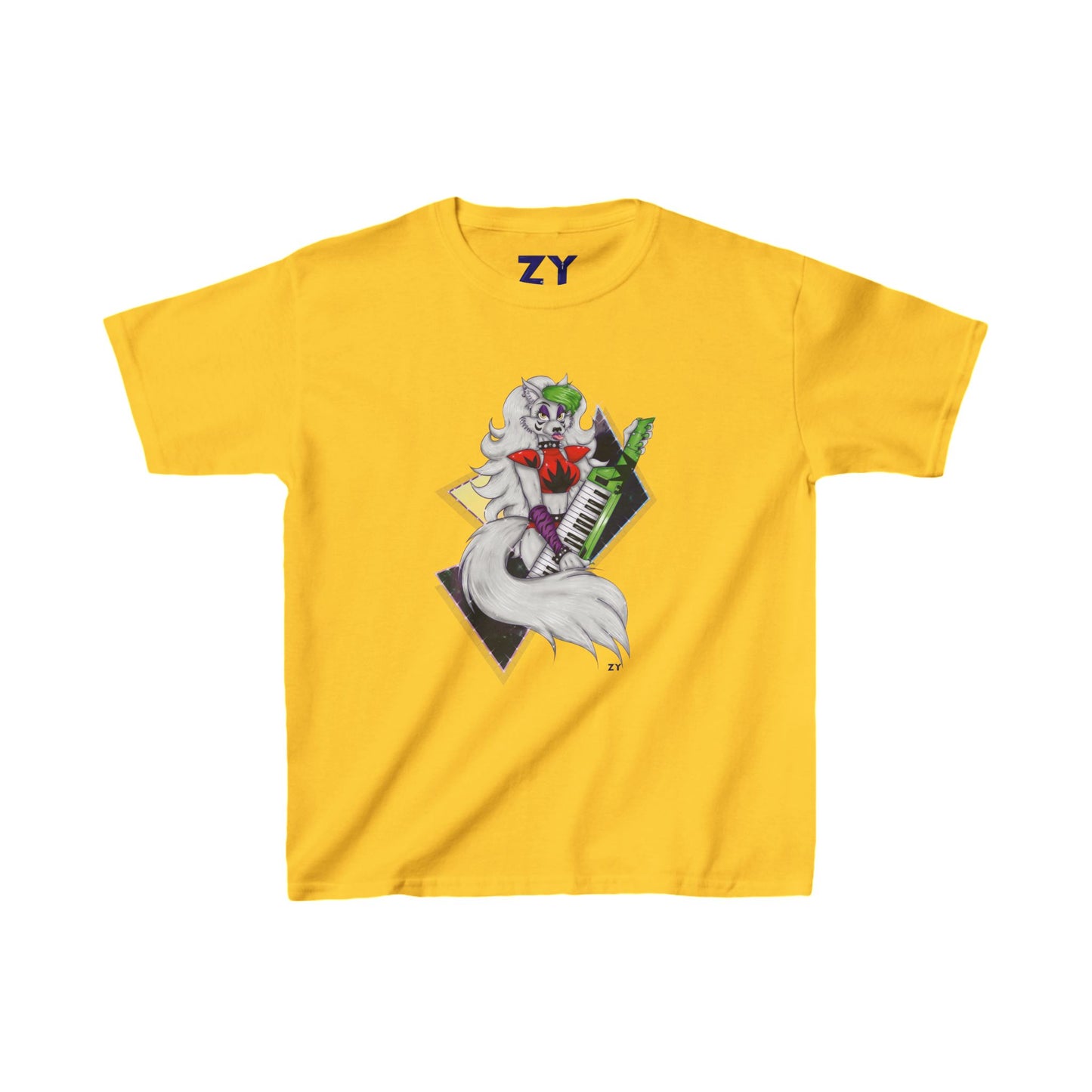 Roxy Rockstar Character Print Kid's Fine Jersey Tee
