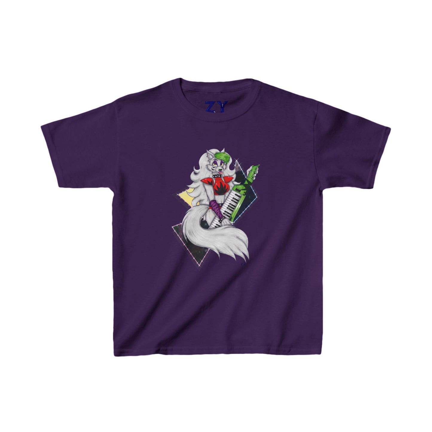 Roxy Rockstar Character Print Kid's Fine Jersey Tee