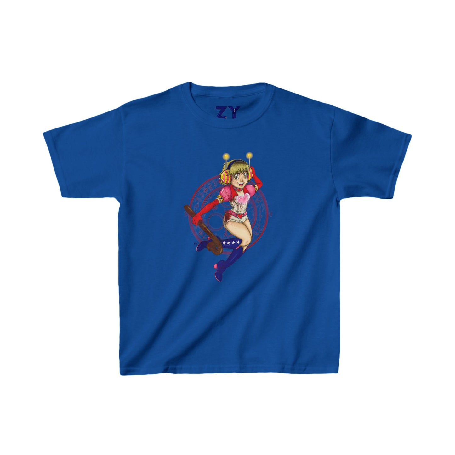 SH3 SD Princess Heart Heather Kid's Fine Jersey Tee