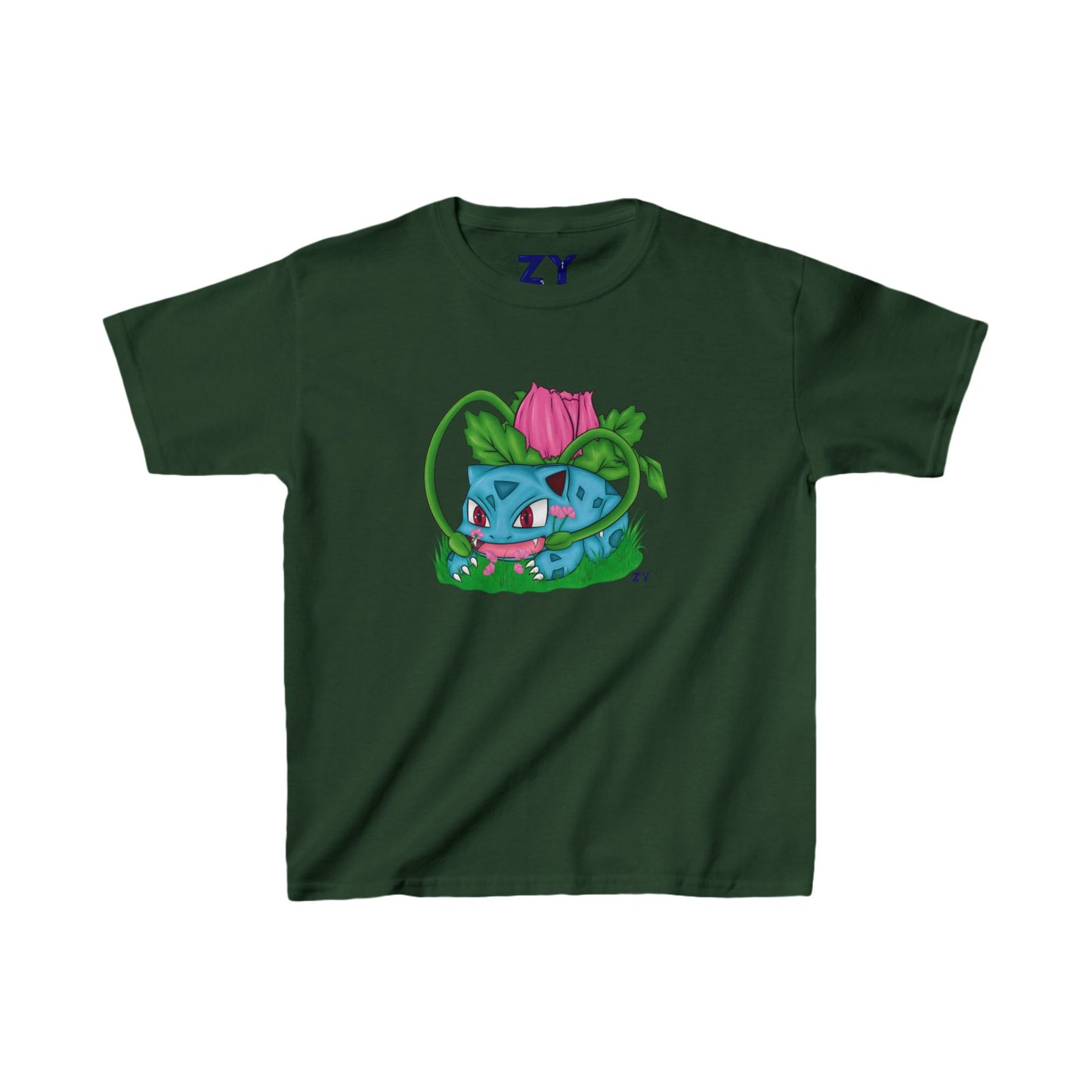 Pokesaur Fanart Kid's Fine Jersey Tee