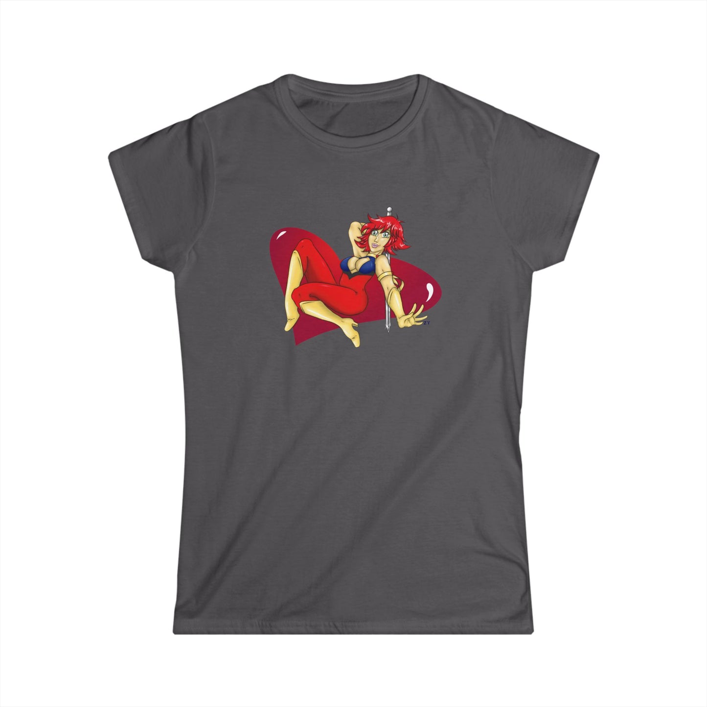 Cutey Honey Soft Style Ladies Tee