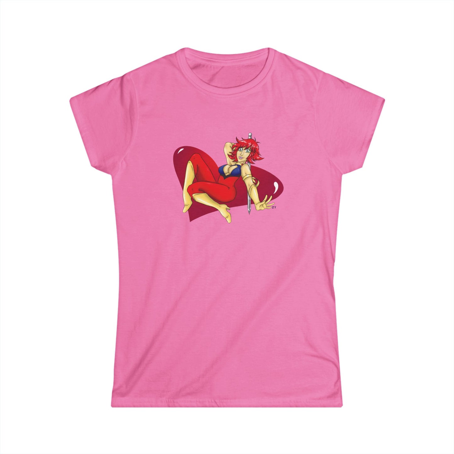 Cutey Honey Soft Style Ladies Tee