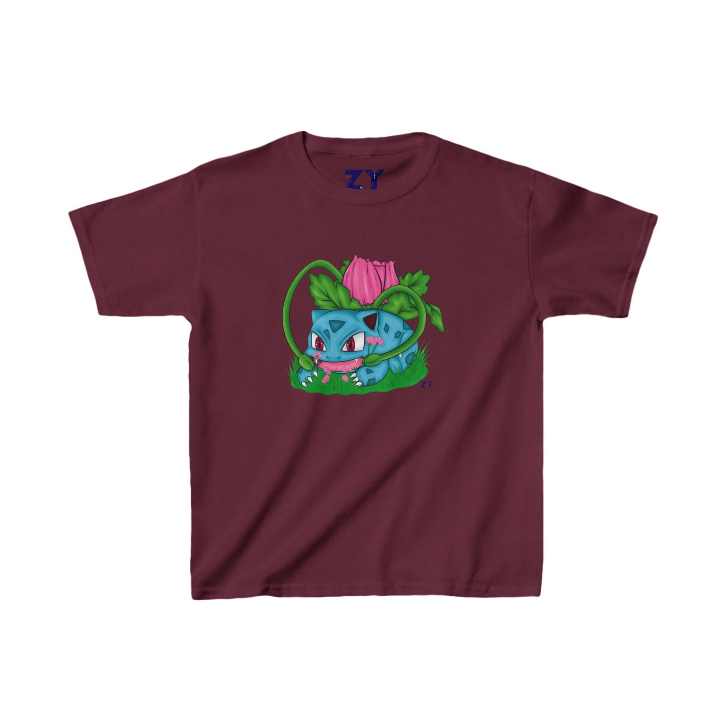 Pokesaur Fanart Kid's Fine Jersey Tee