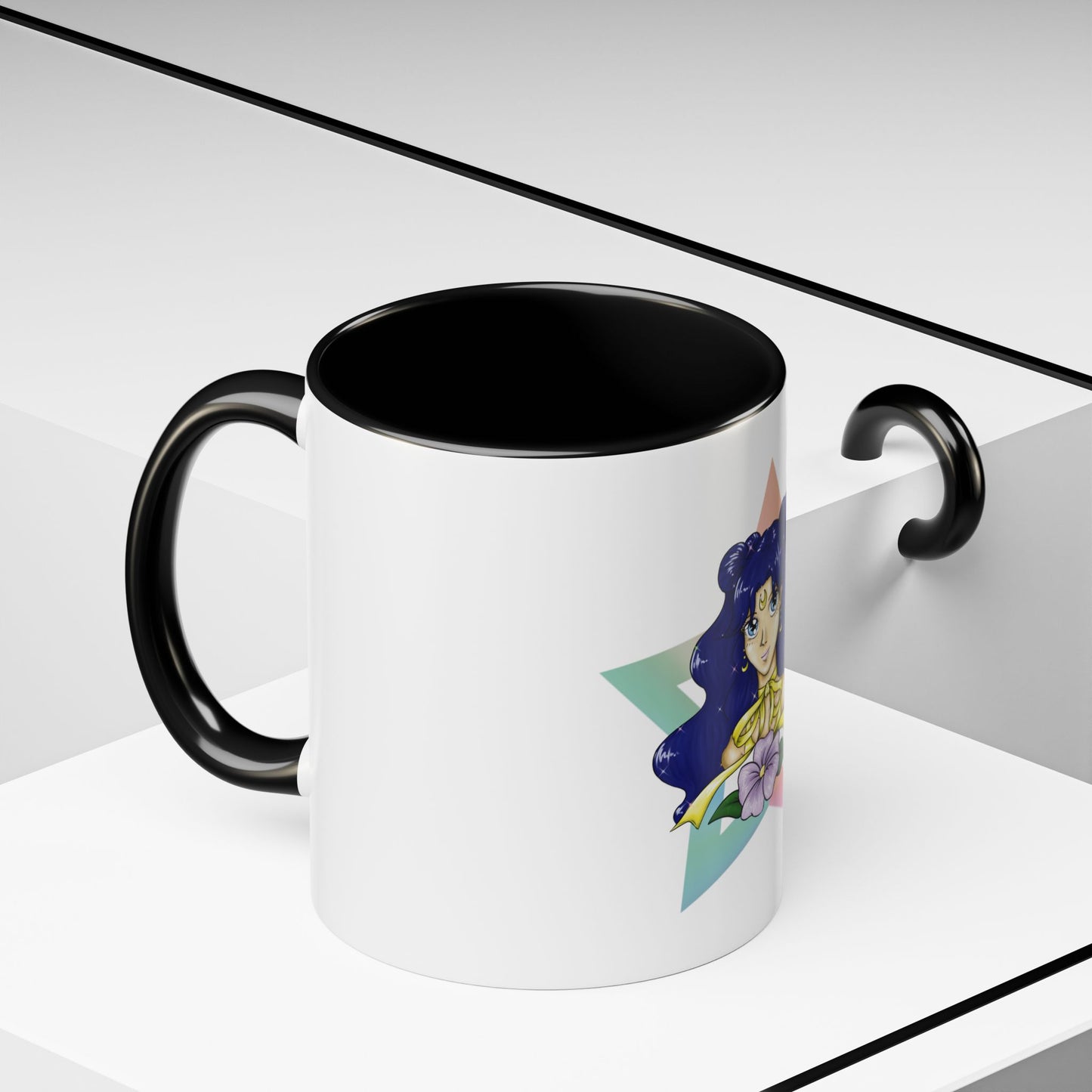 Human Luna Two-Tone Coffee Mugs, 15oz