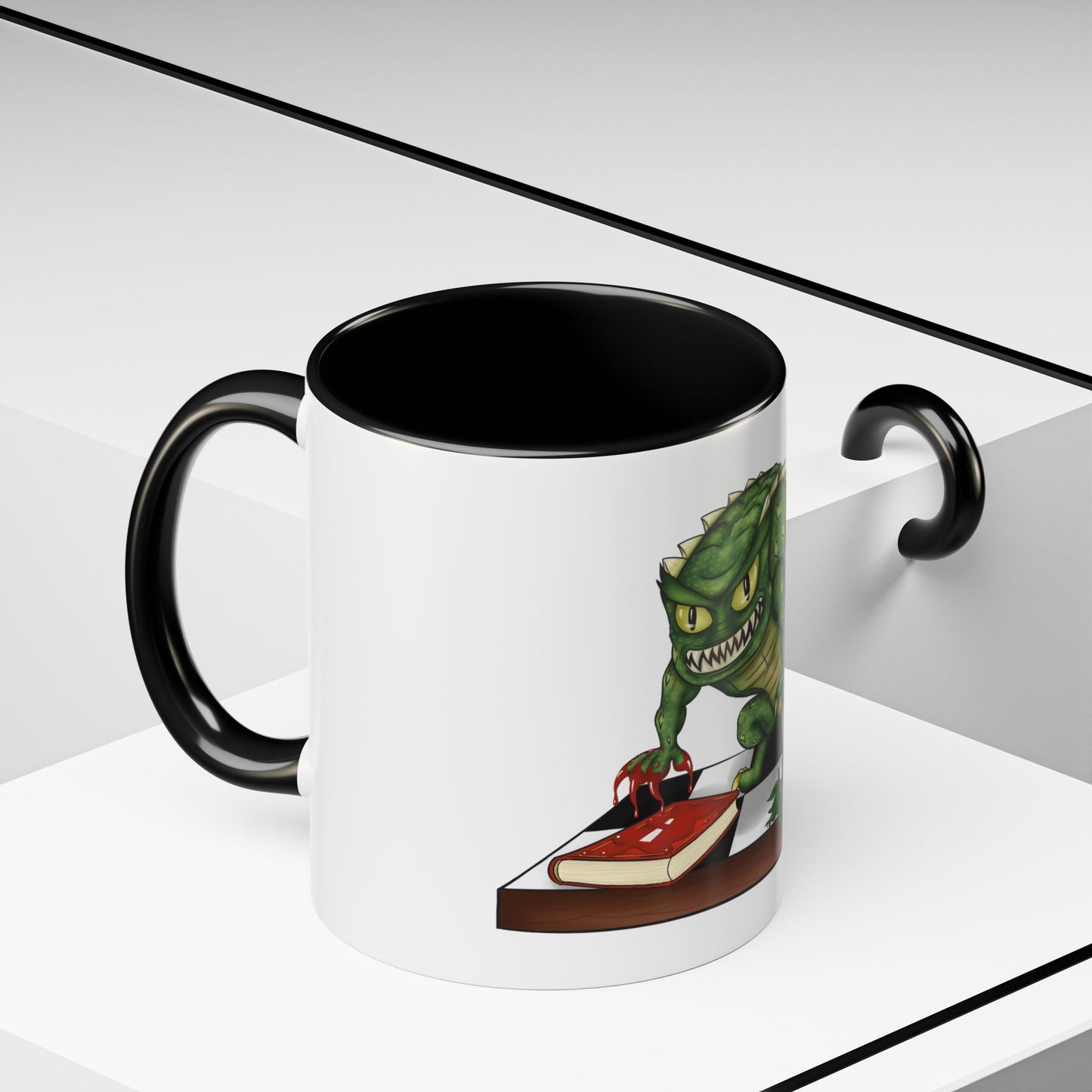 Hunter SD Two-Tone Coffee Mugs, 15oz