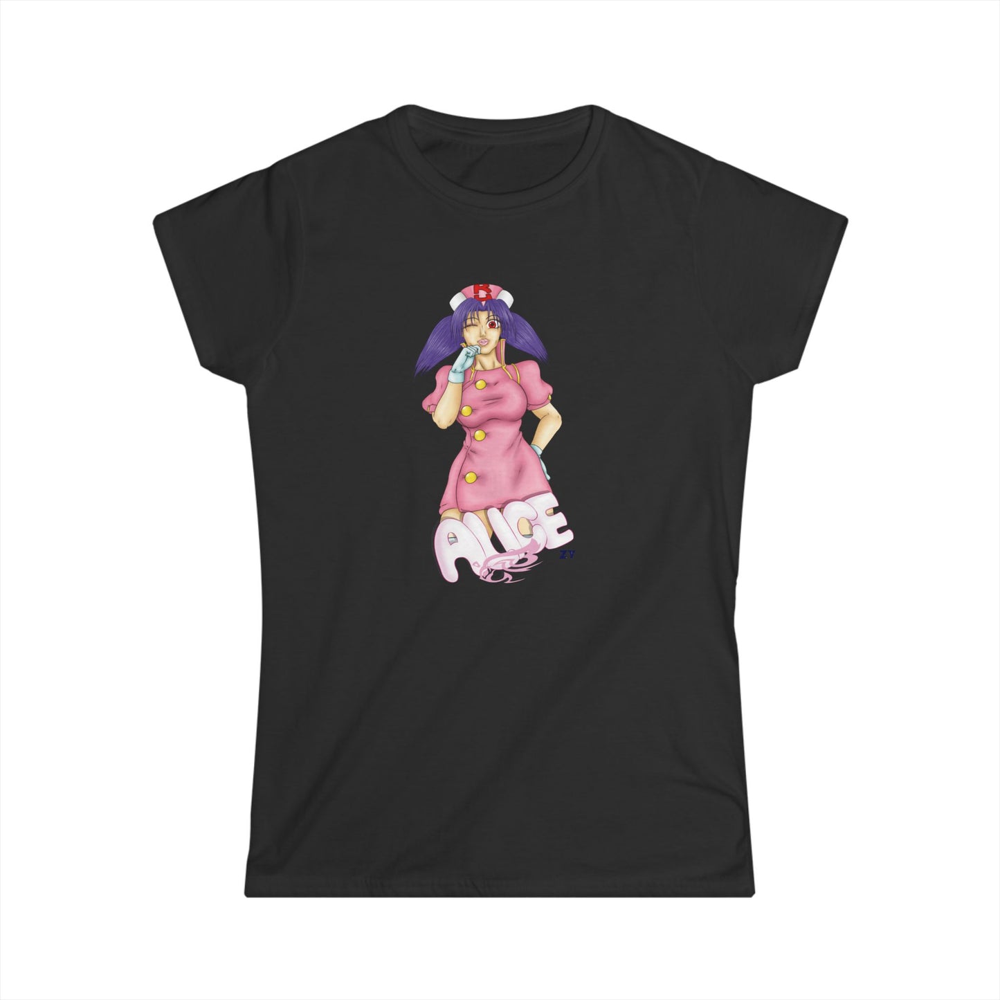 BR Nurse Alice Soft Style Ladies Tee
