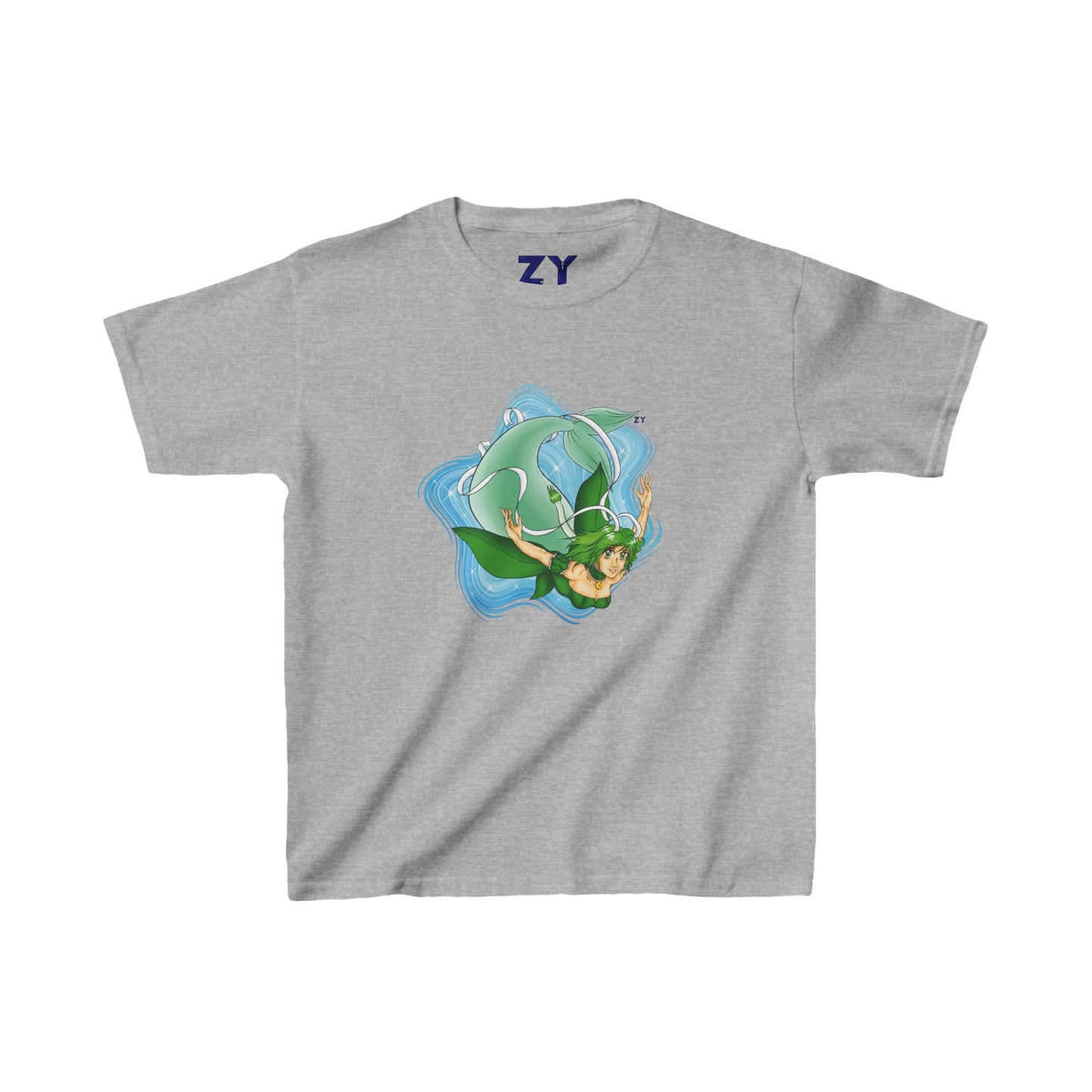 Mew Lettuce Mermaid Kid's Fine Jersey Tee