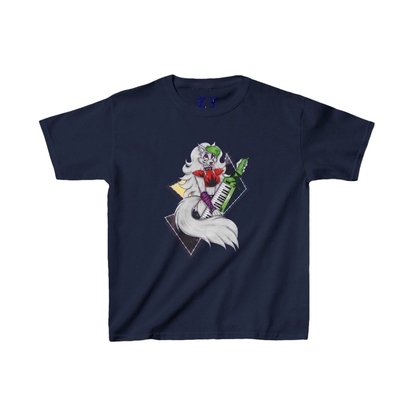 Roxy Rockstar Character Print Kid's Fine Jersey Tee