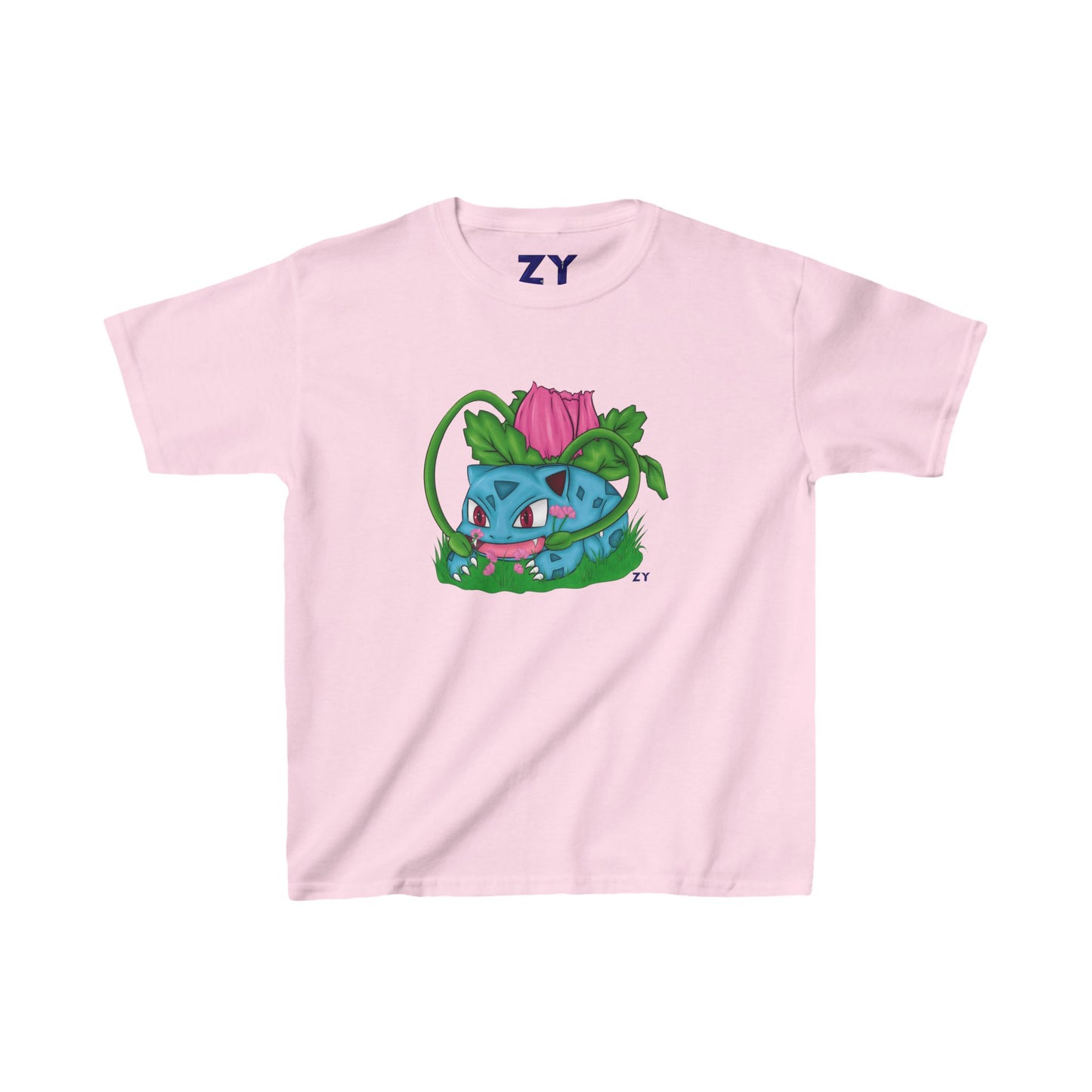 Pokesaur Fanart Kid's Fine Jersey Tee