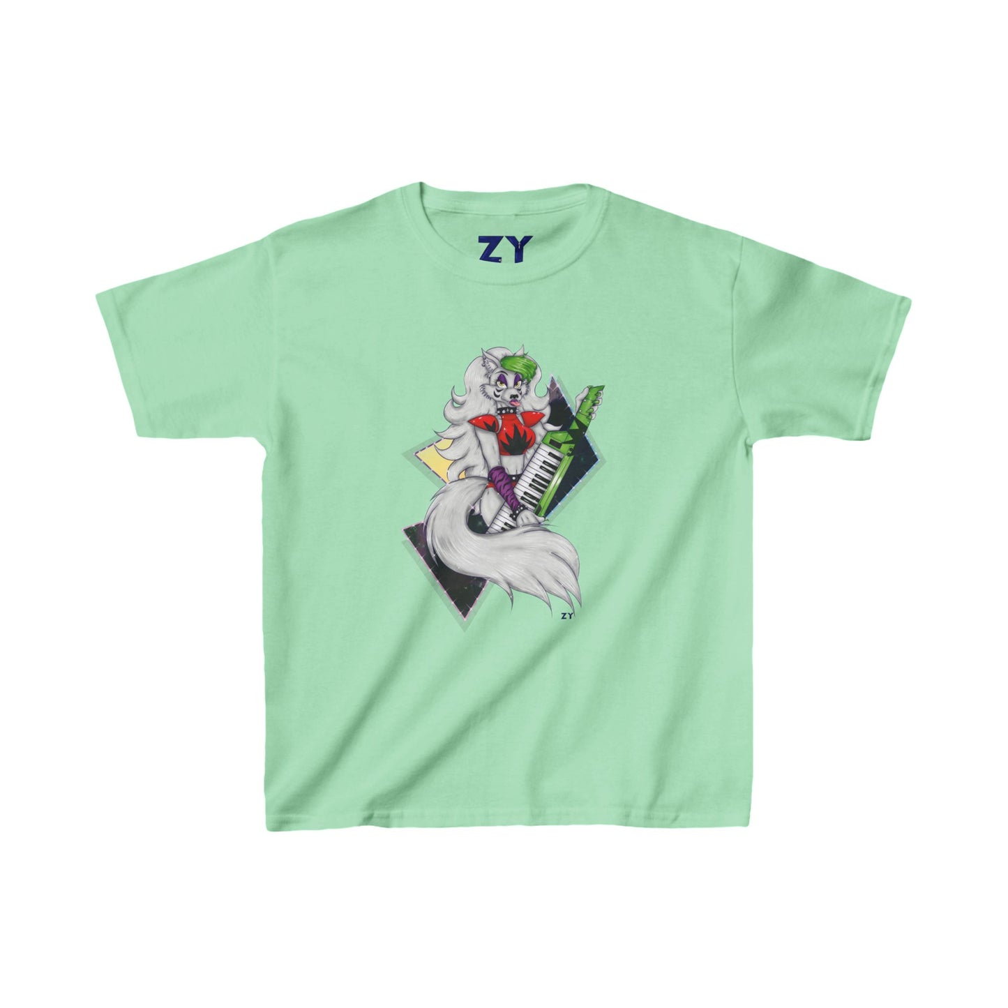 Roxy Rockstar Character Print Kid's Fine Jersey Tee