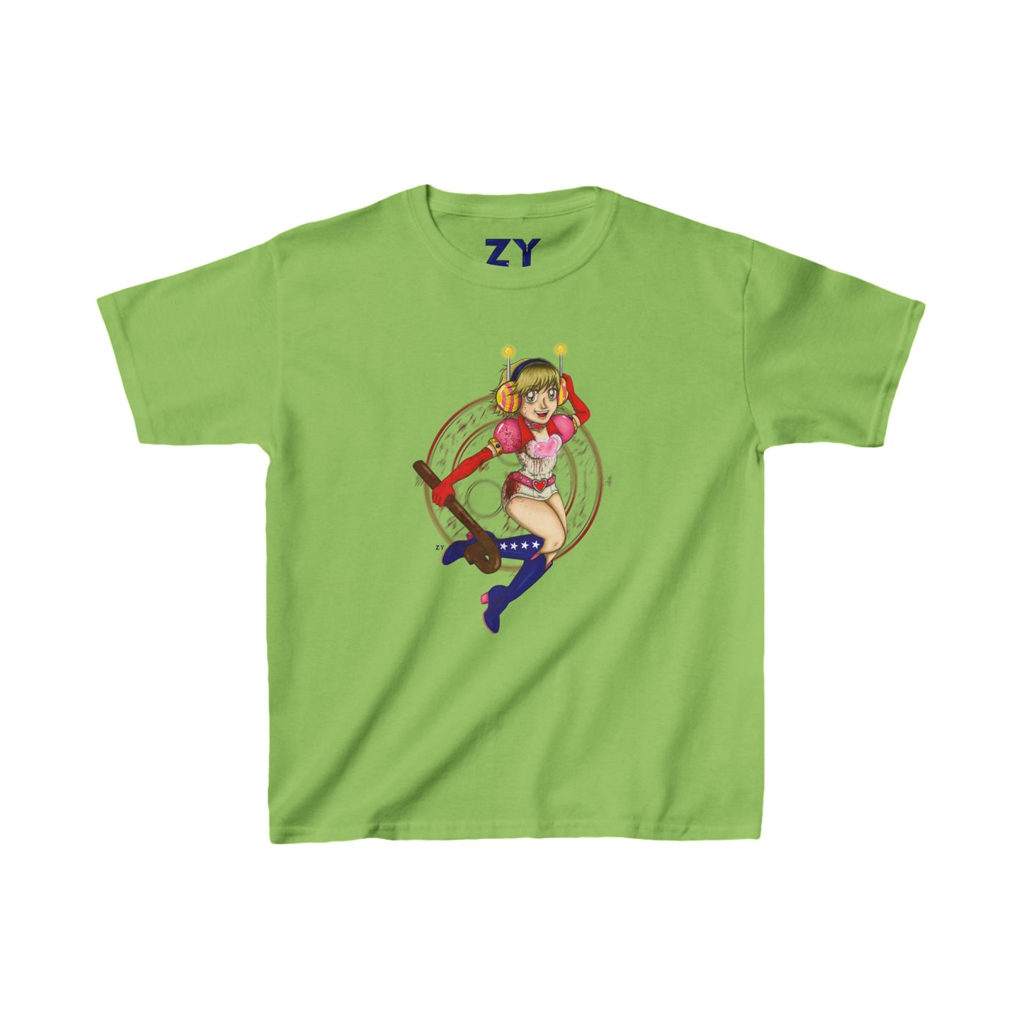 SH3 SD Princess Heart Heather Kid's Fine Jersey Tee