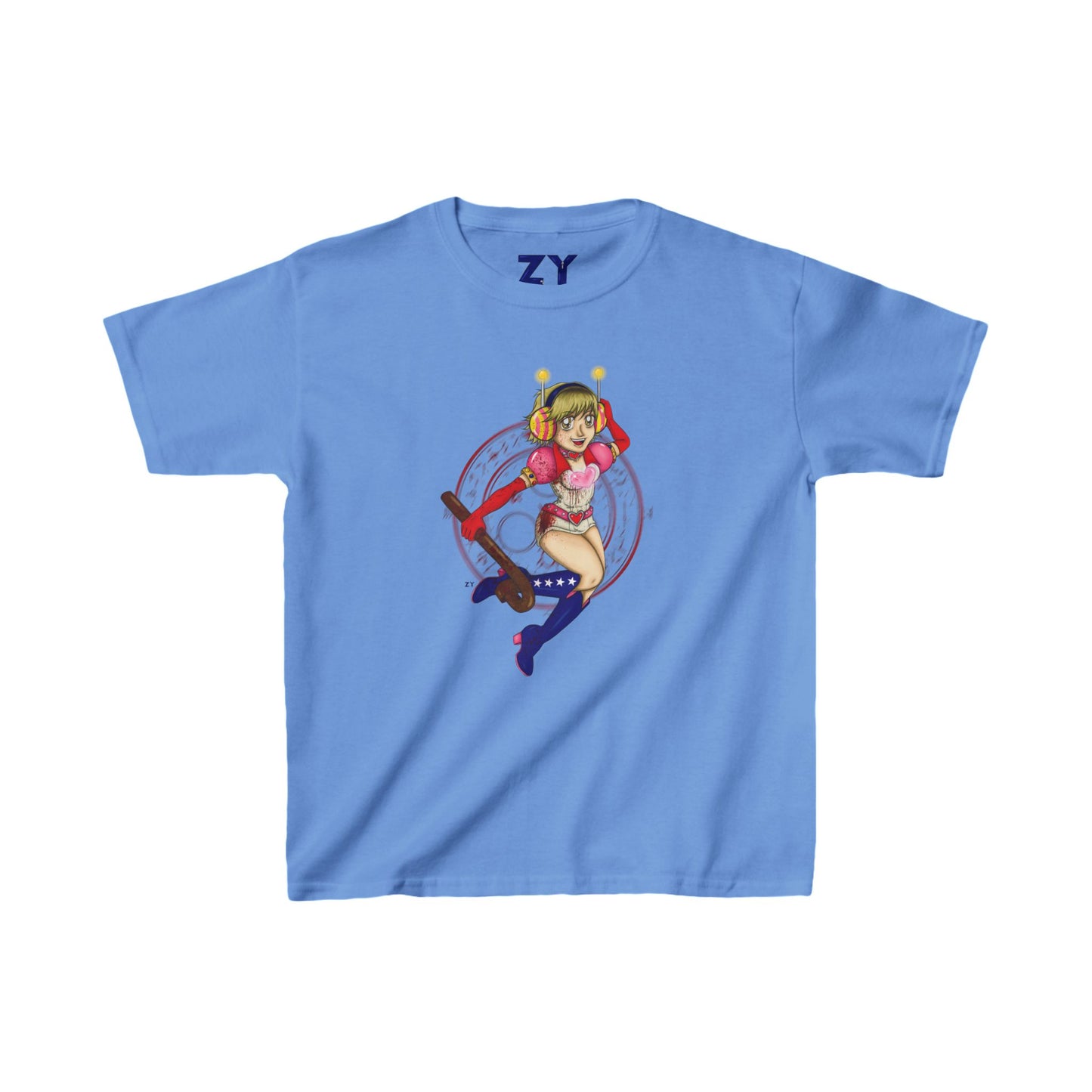 SH3 SD Princess Heart Heather Kid's Fine Jersey Tee