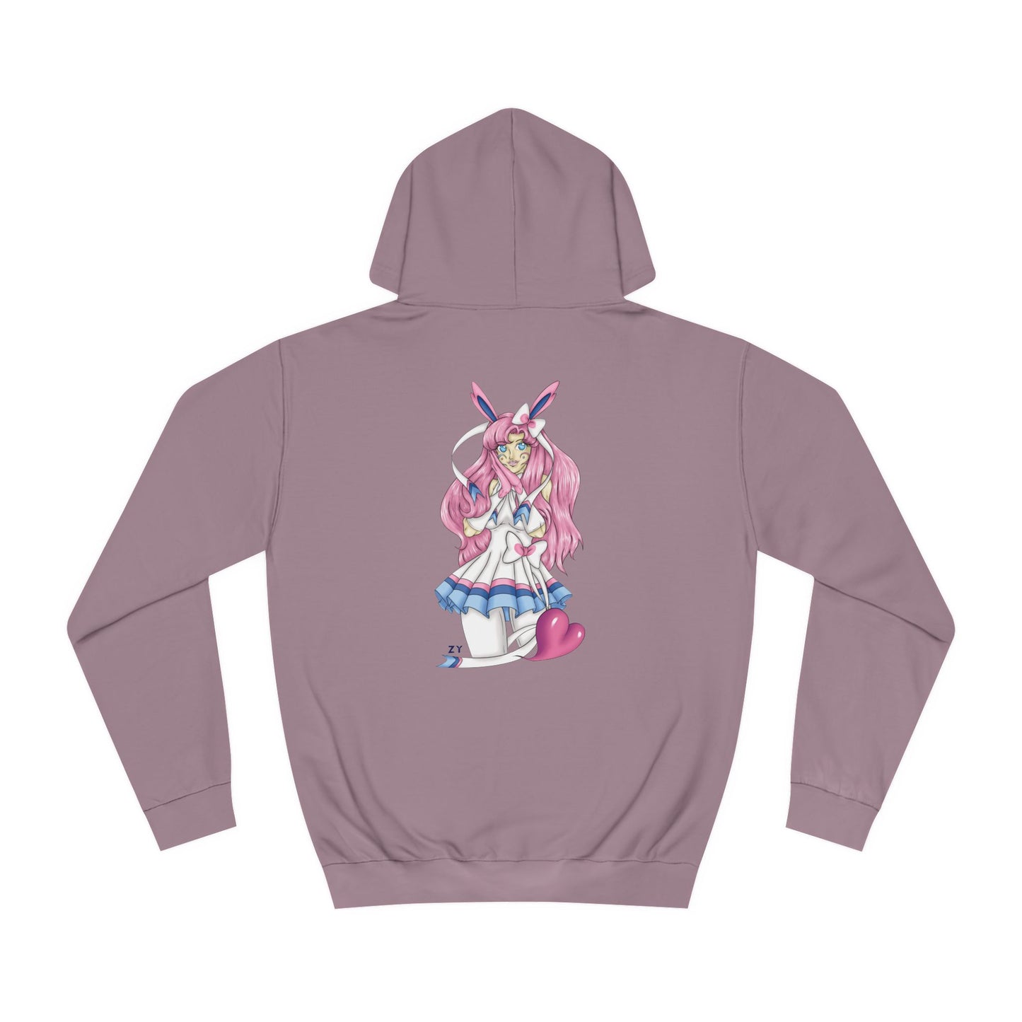 Sylve Girl Kawaii Interpretive Character Print Unisex Hoodie