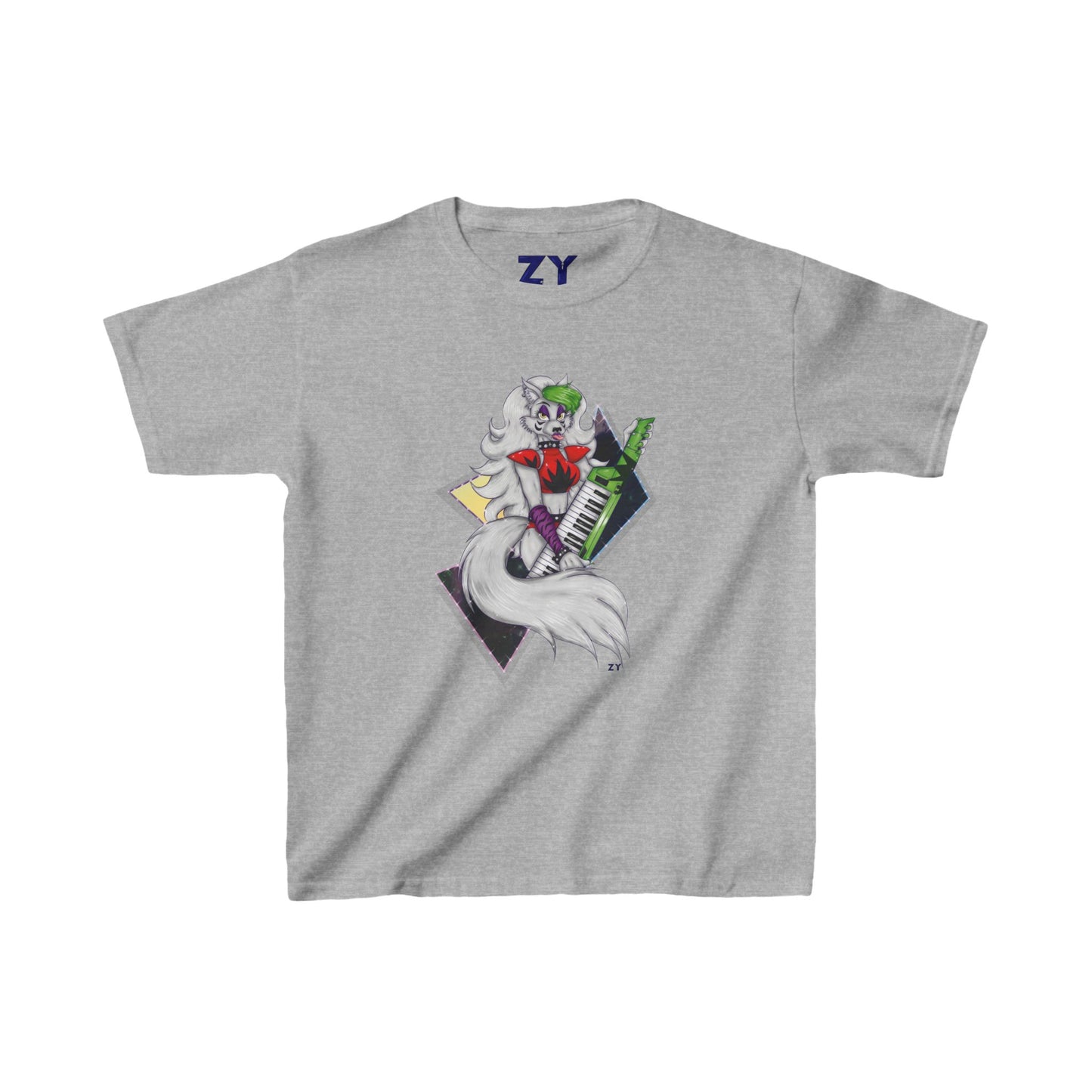 Roxy Rockstar Character Print Kid's Fine Jersey Tee