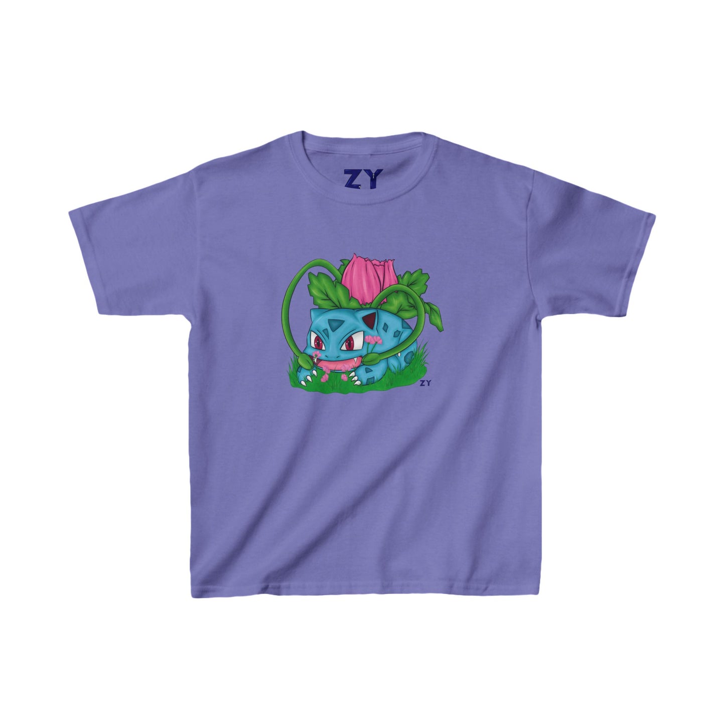 Pokesaur Fanart Kid's Fine Jersey Tee