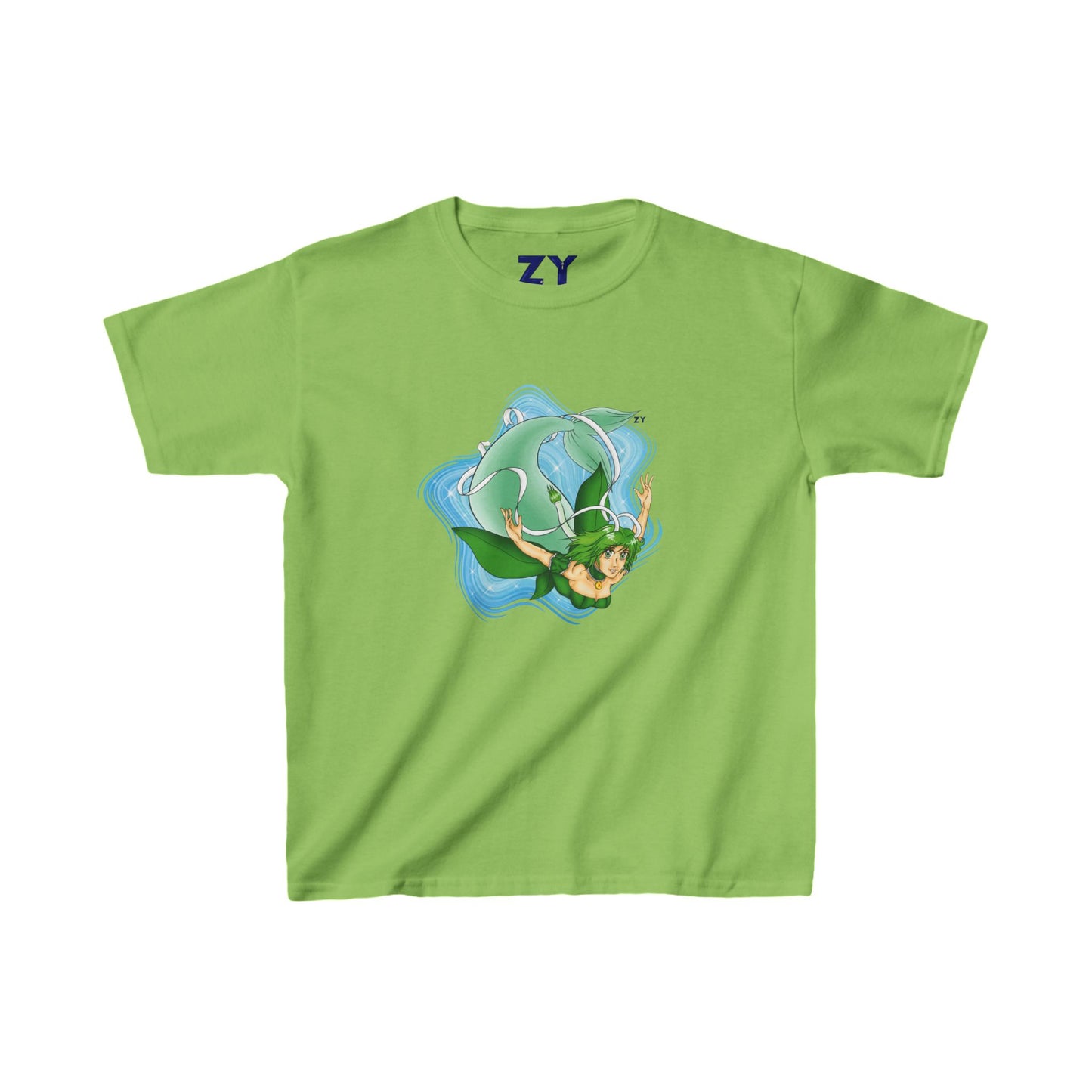 Mew Lettuce Mermaid Kid's Fine Jersey Tee