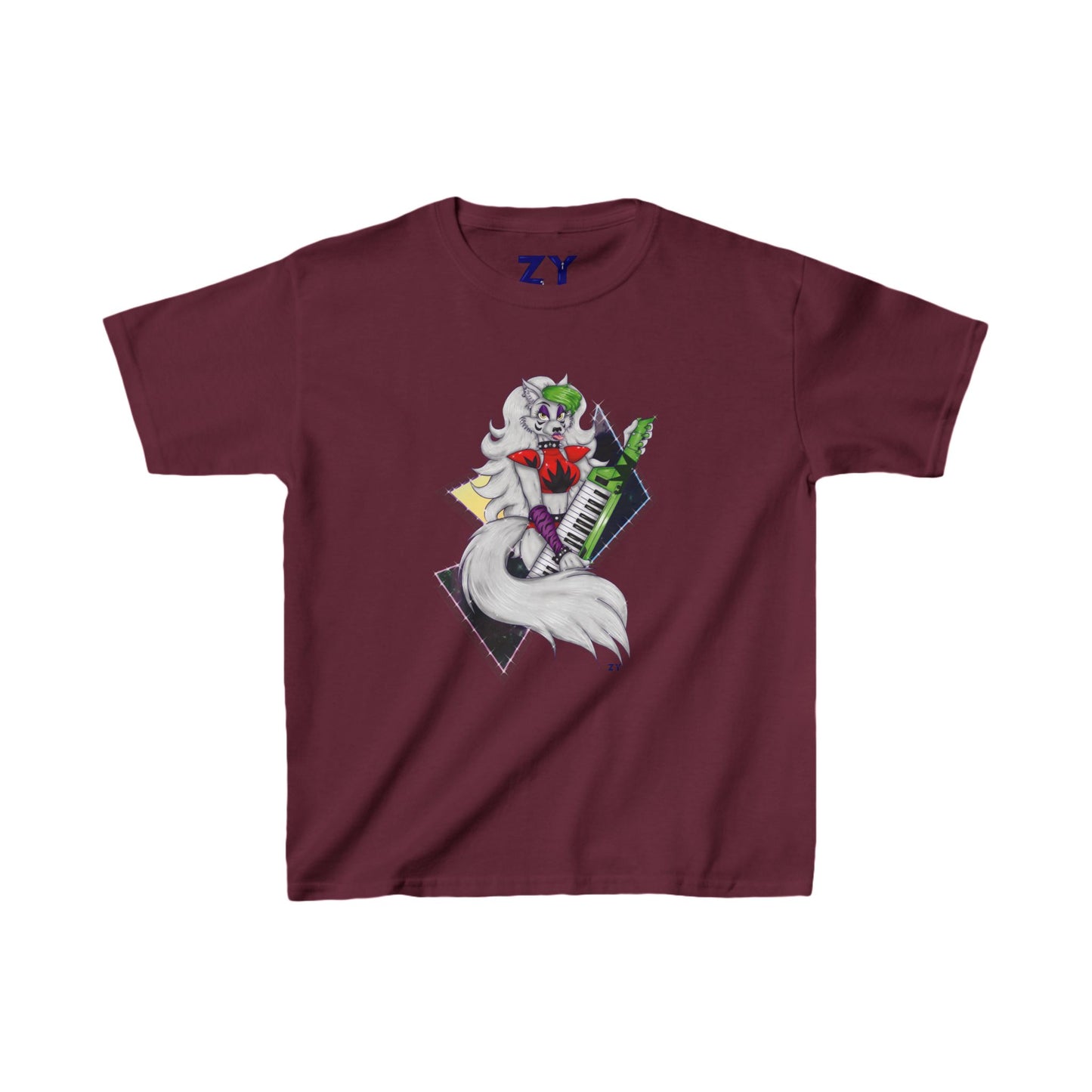 Roxy Rockstar Character Print Kid's Fine Jersey Tee