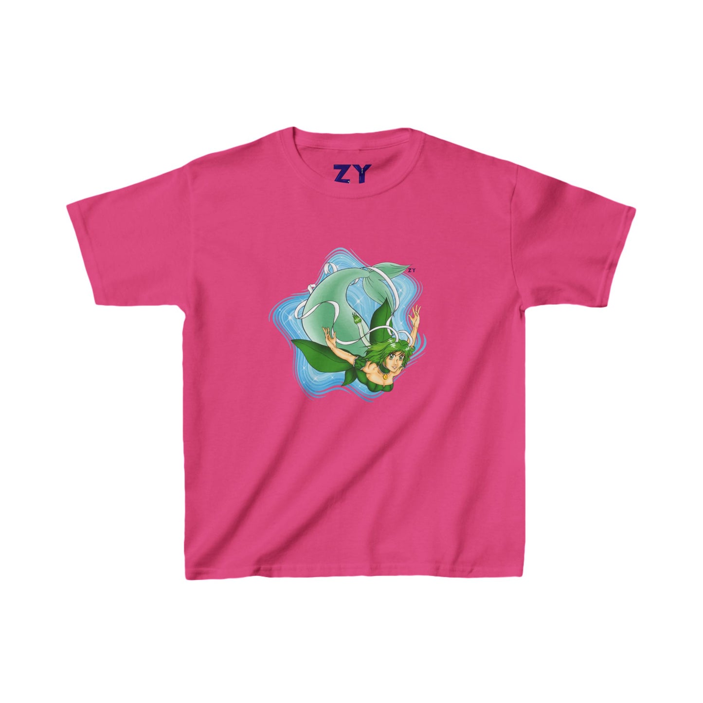 Mew Lettuce Mermaid Kid's Fine Jersey Tee