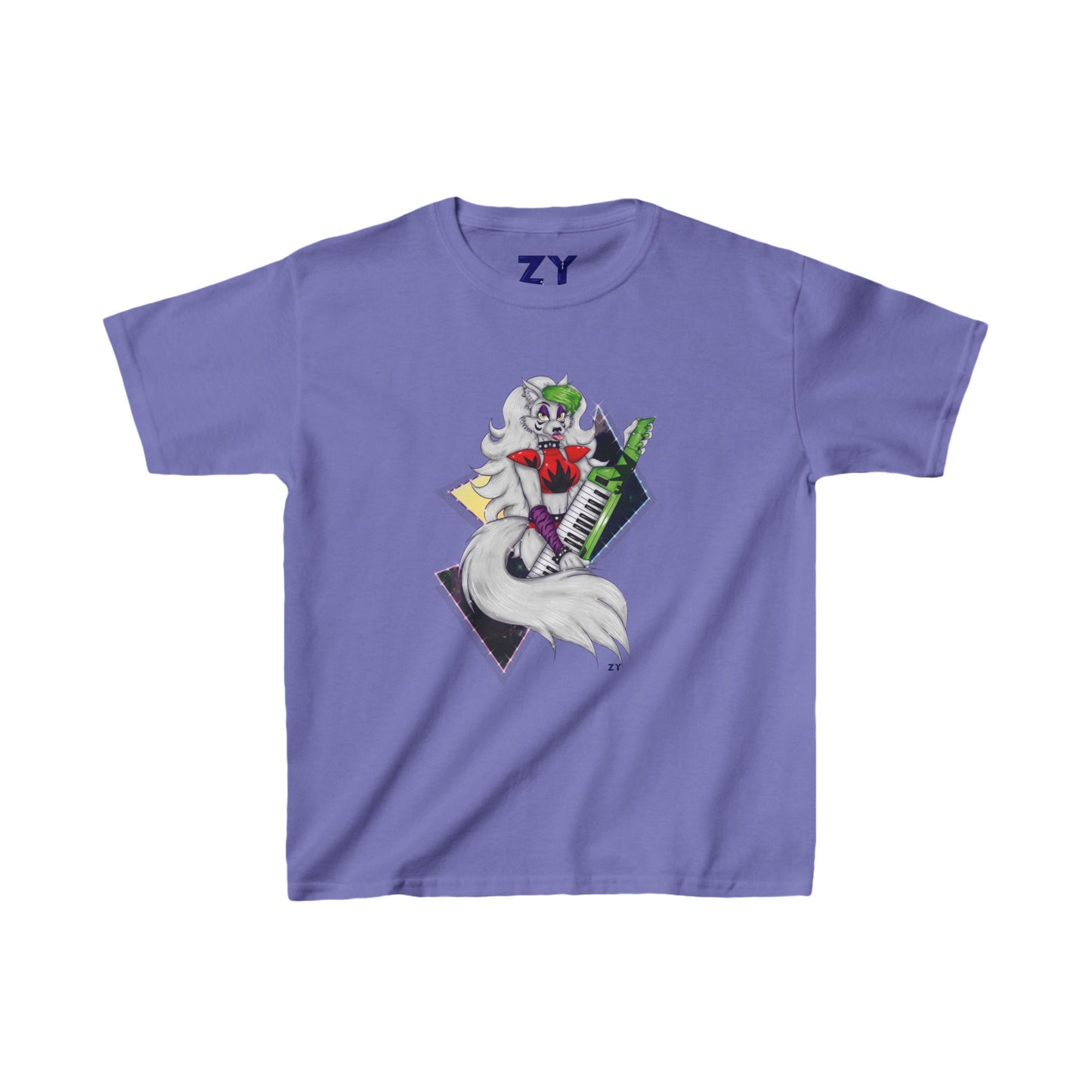 Roxy Rockstar Character Print Kid's Fine Jersey Tee