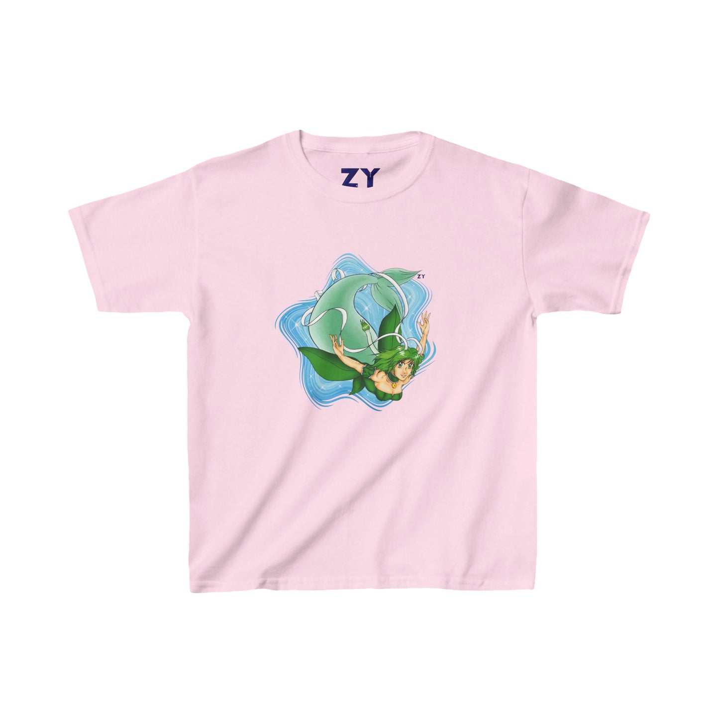 Mew Lettuce Mermaid Kid's Fine Jersey Tee