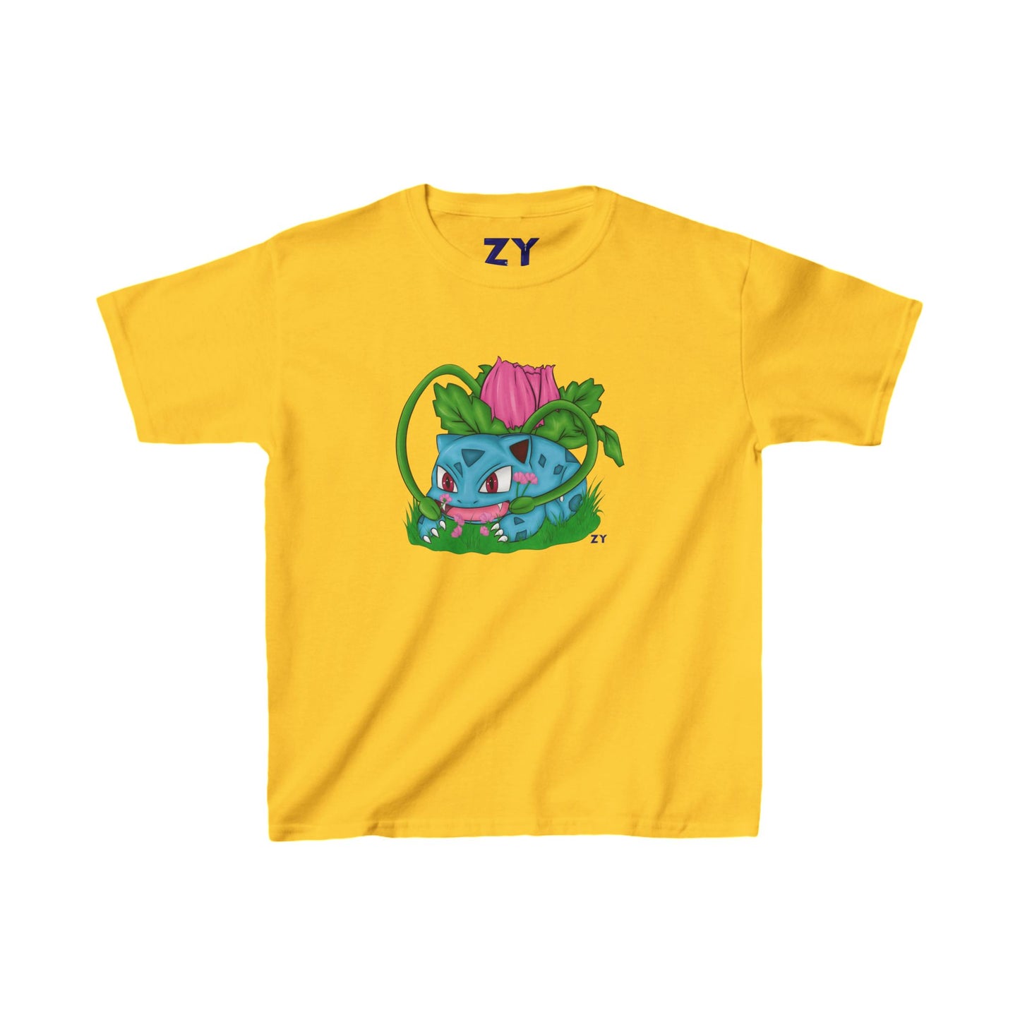 Pokesaur Fanart Kid's Fine Jersey Tee