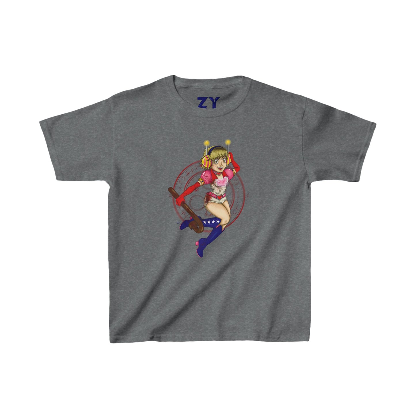 SH3 SD Princess Heart Heather Kid's Fine Jersey Tee