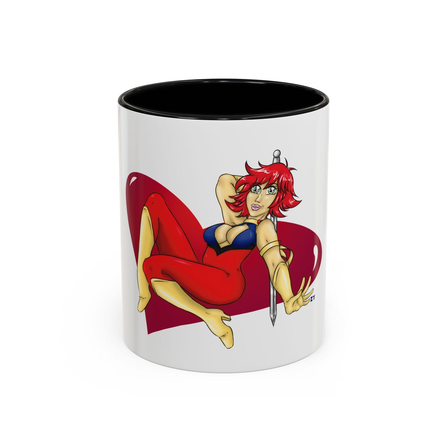 Cutey Honey Two-Tone Coffee Mugs, 15oz