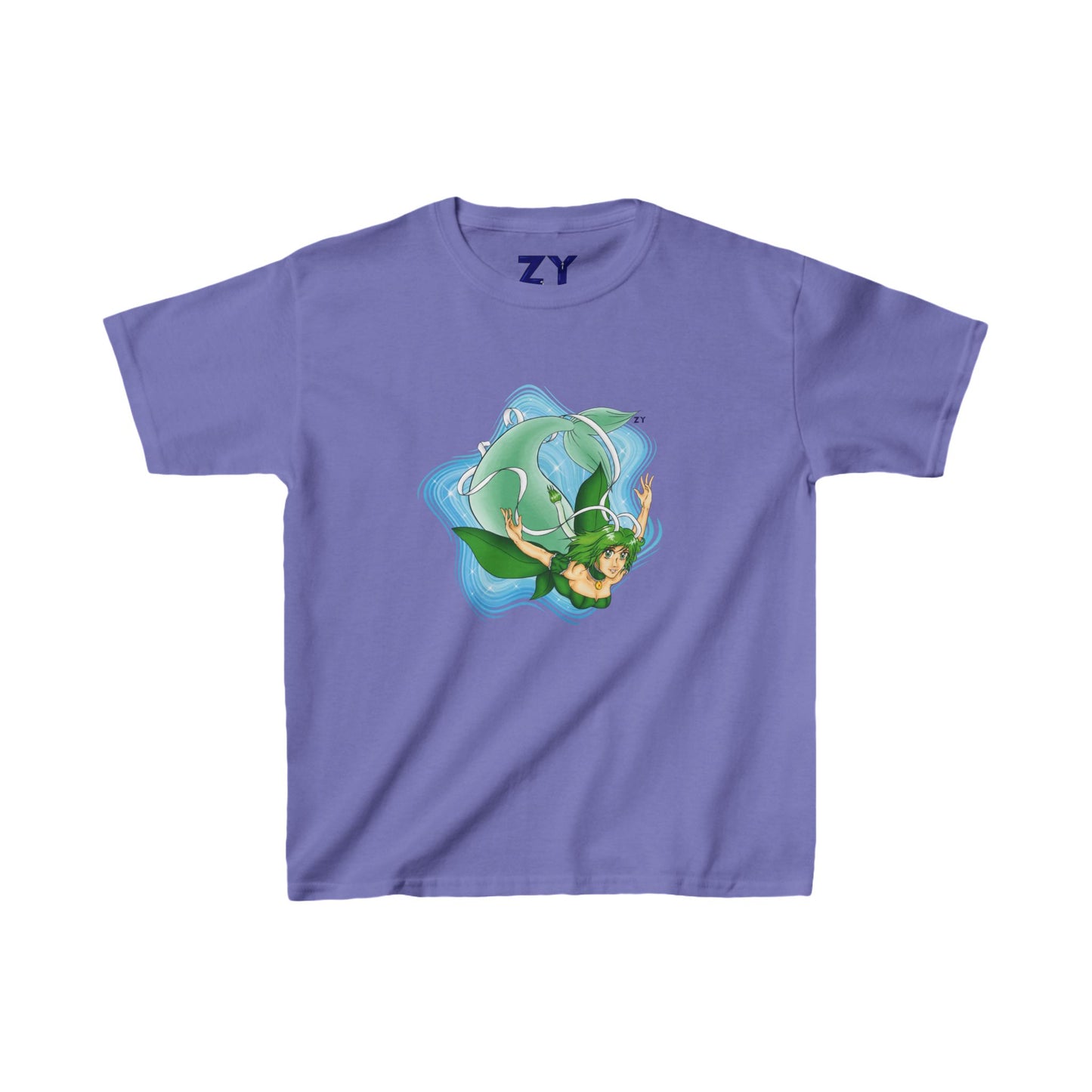 Mew Lettuce Mermaid Kid's Fine Jersey Tee