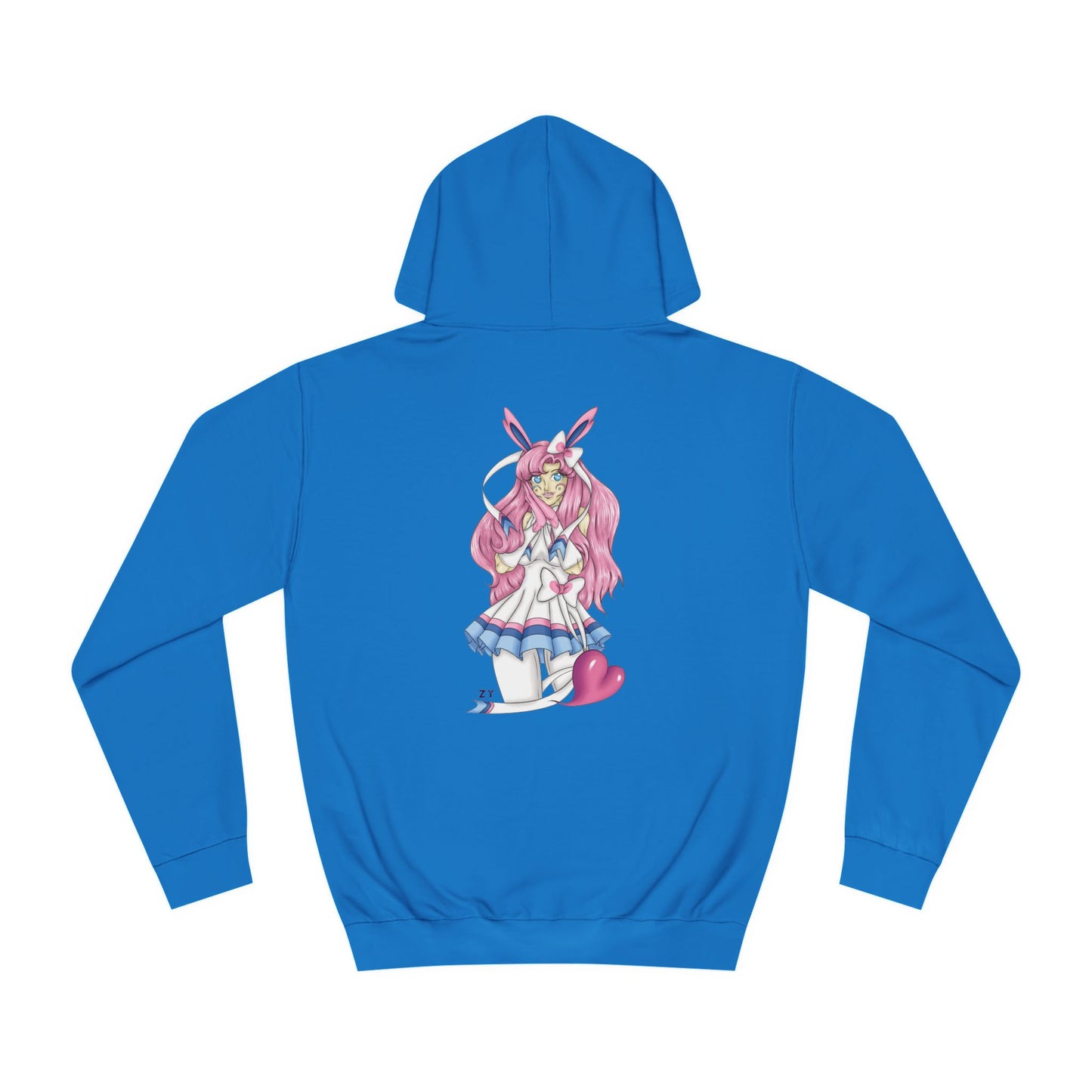 Sylve Girl Kawaii Interpretive Character Print Unisex Hoodie