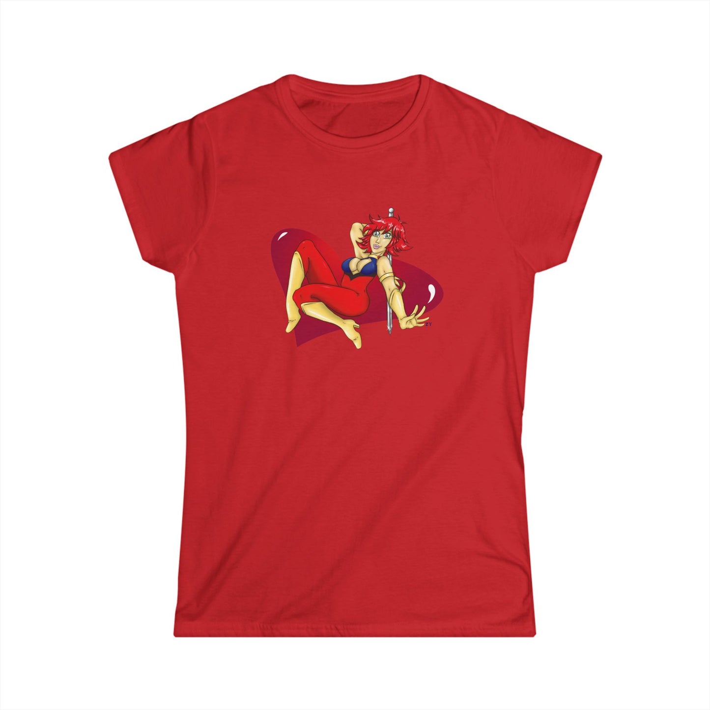 Cutey Honey Soft Style Ladies Tee