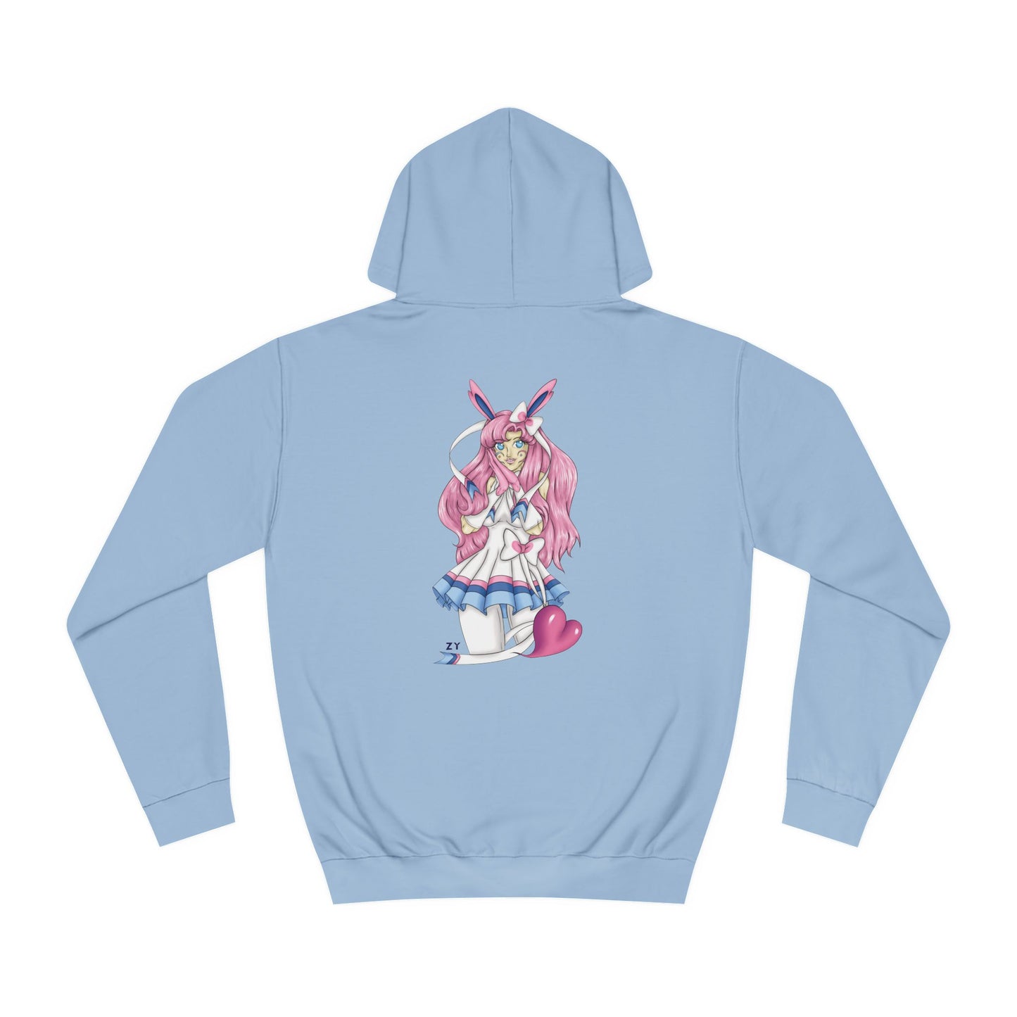 Sylve Girl Kawaii Interpretive Character Print Unisex Hoodie