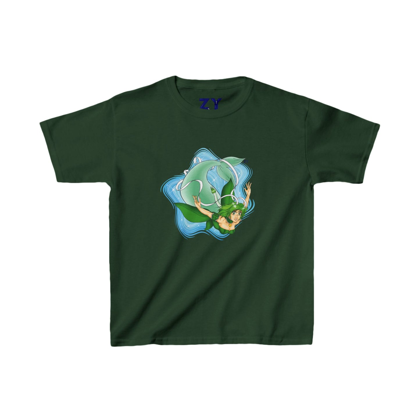 Mew Lettuce Mermaid Kid's Fine Jersey Tee