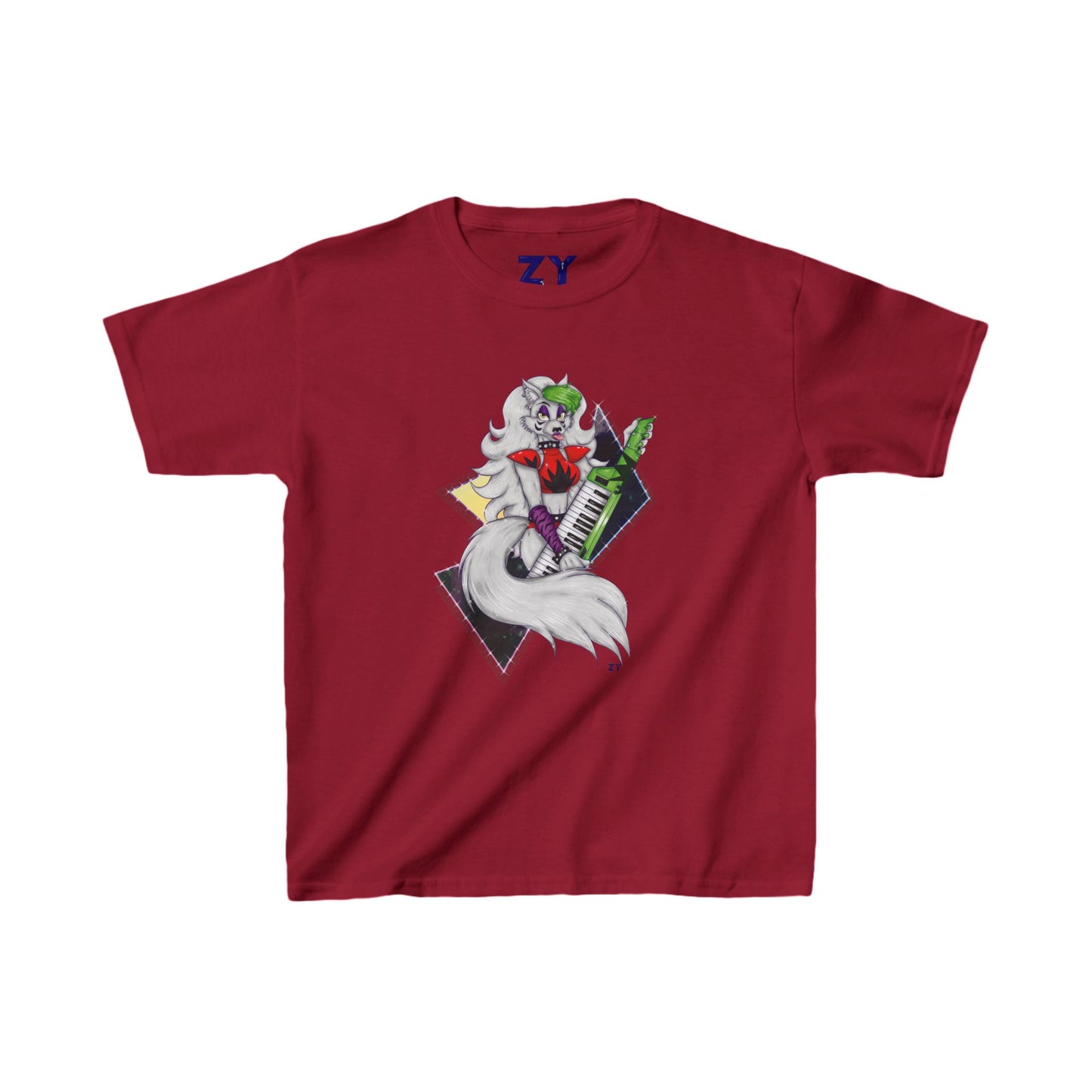 Roxy Rockstar Character Print Kid's Fine Jersey Tee