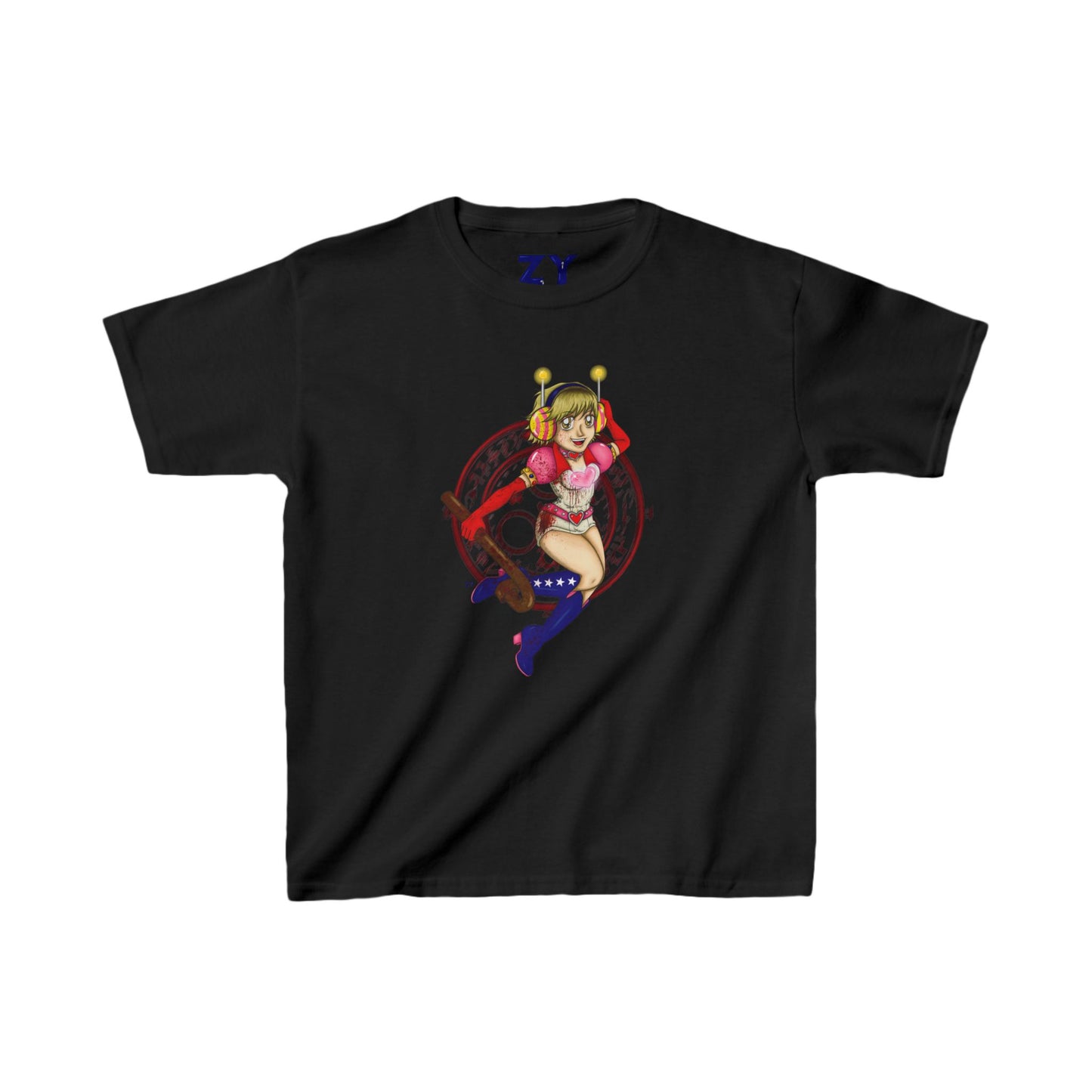 SH3 SD Princess Heart Heather Kid's Fine Jersey Tee