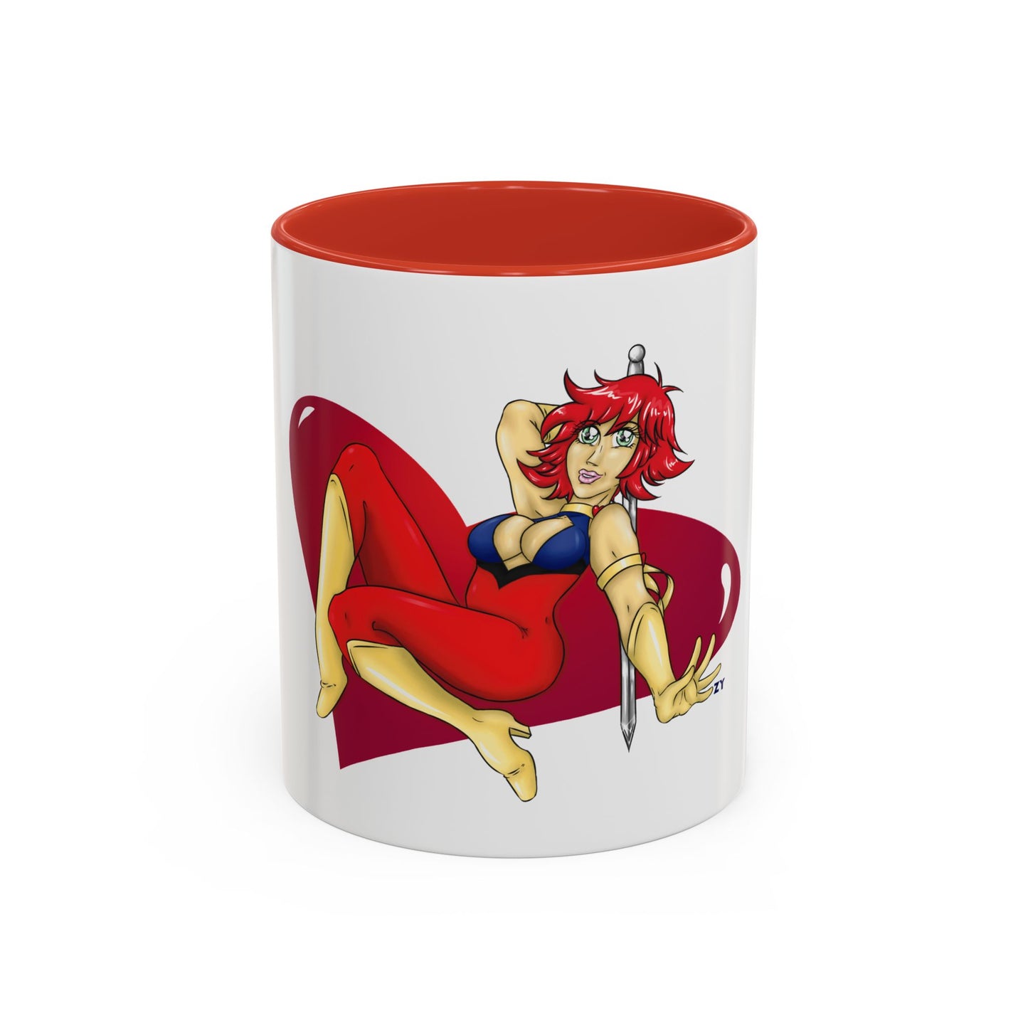 Cutey Honey Two-Tone Coffee Mugs, 15oz