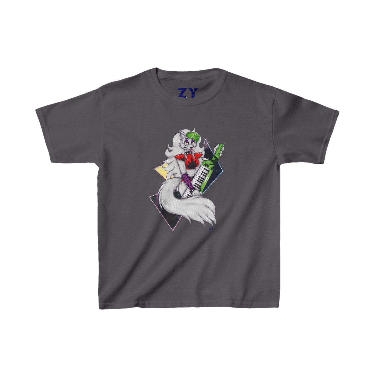 Roxy Rockstar Character Print Kid's Fine Jersey Tee