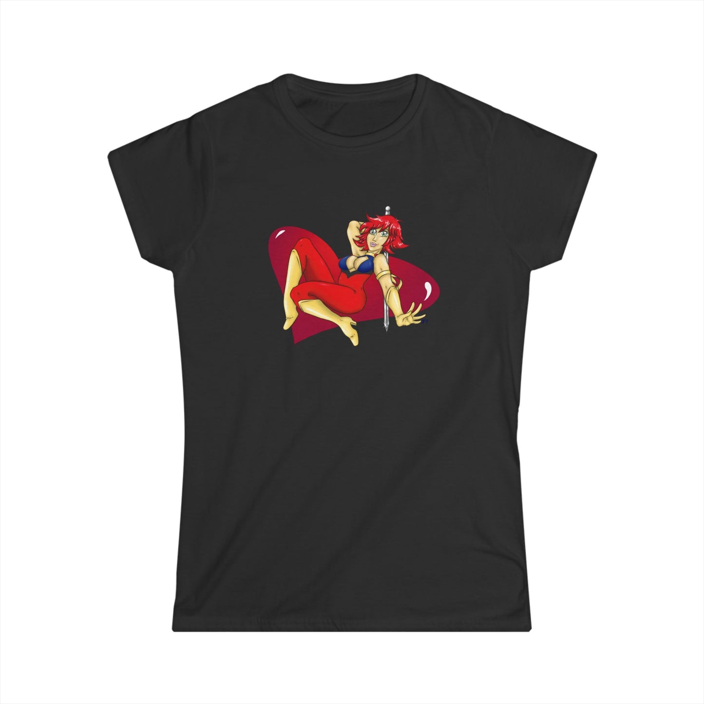 Cutey Honey Soft Style Ladies Tee